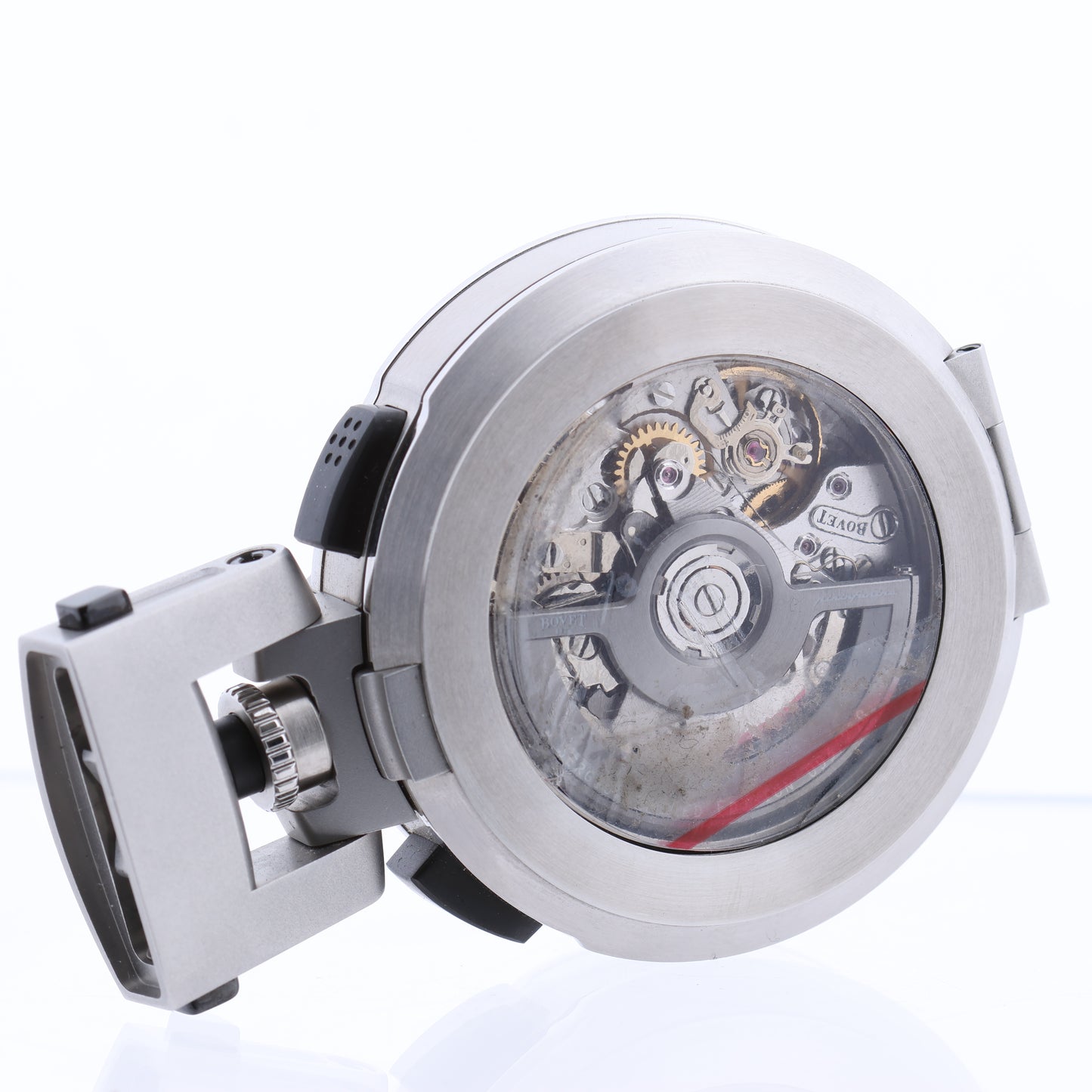 Montre chronographe Bovet Sergio Split-Second SS, cadran bleu marine, 45 mm, SEPIN002