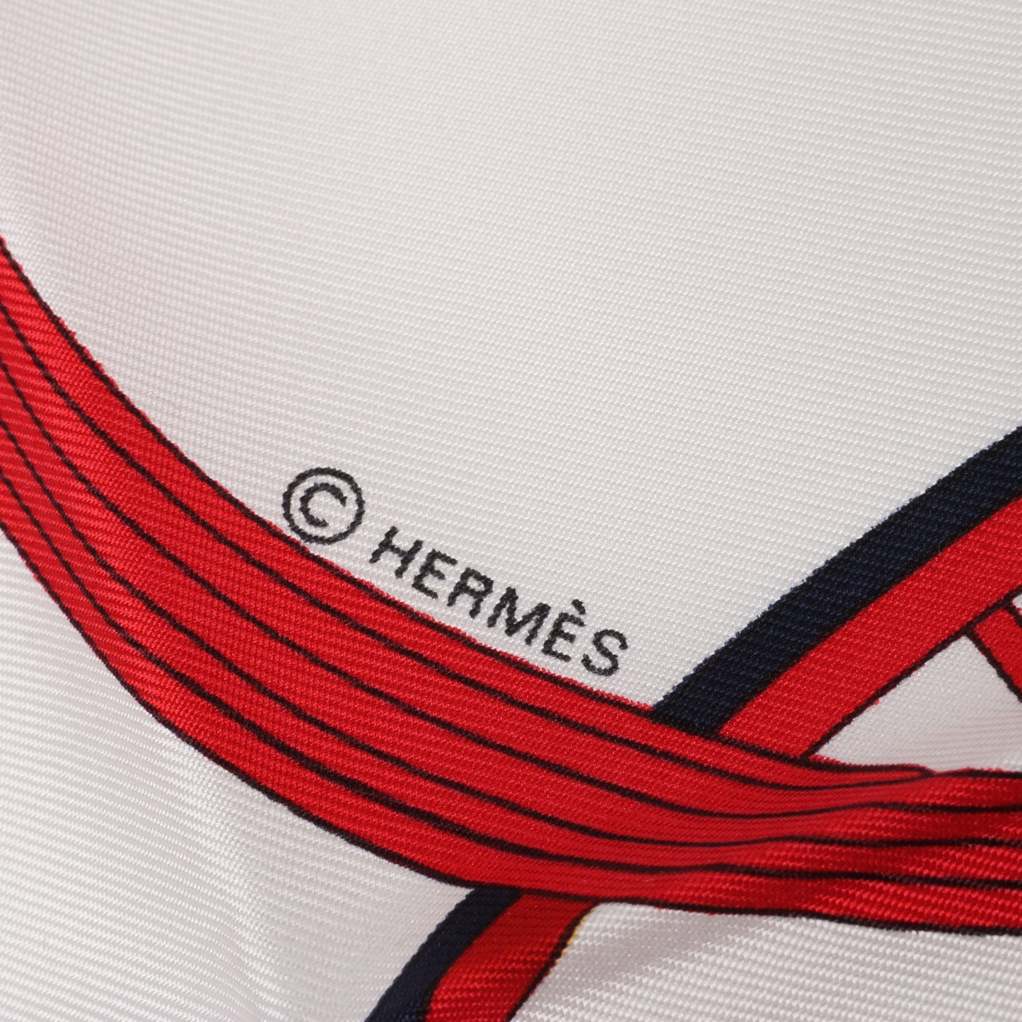 Hermès Carré 90 "SPRINGS" Schal aus 100 % Seide