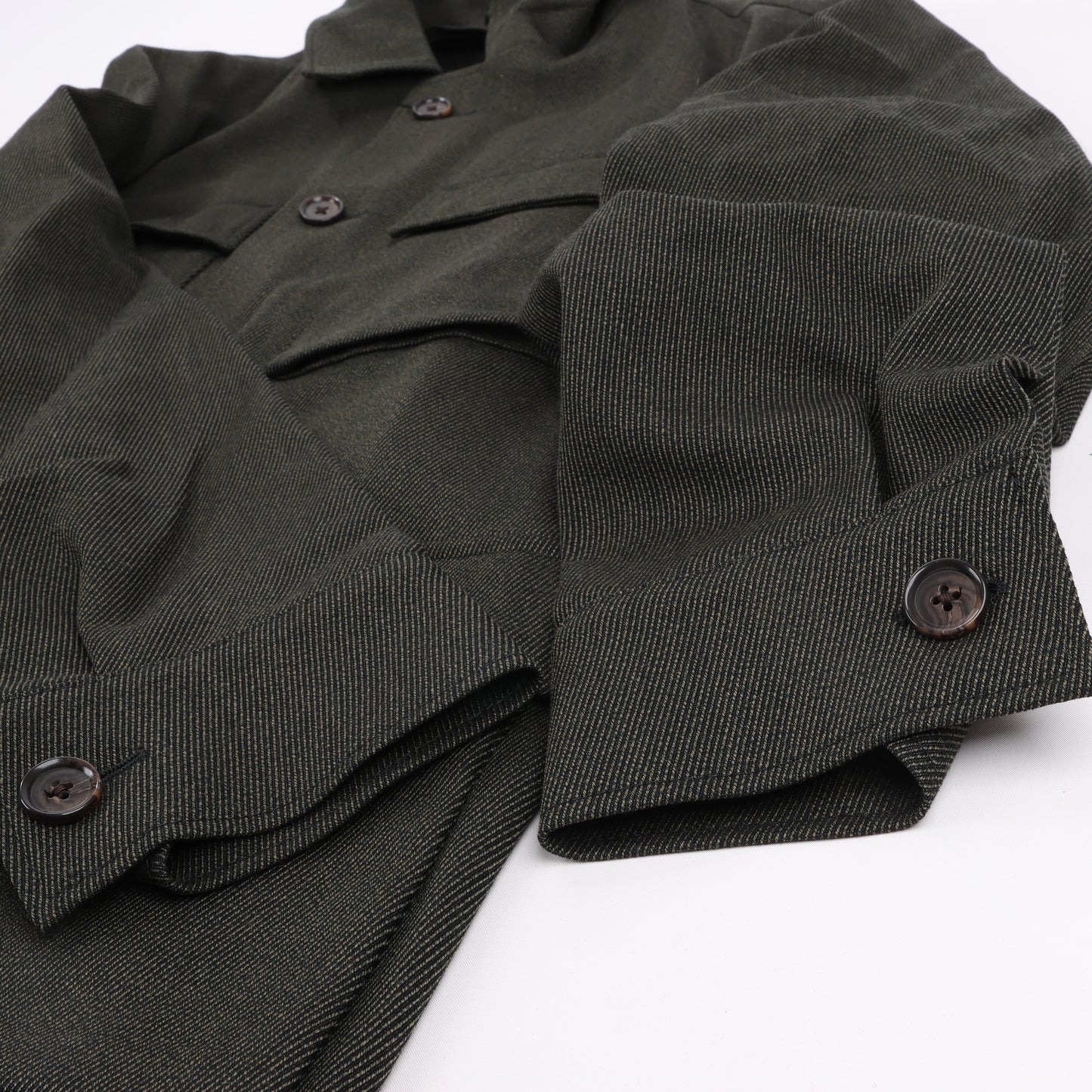 CC Collection Corneliani Wool Jacket with Removable Puffer Vest, Size 50