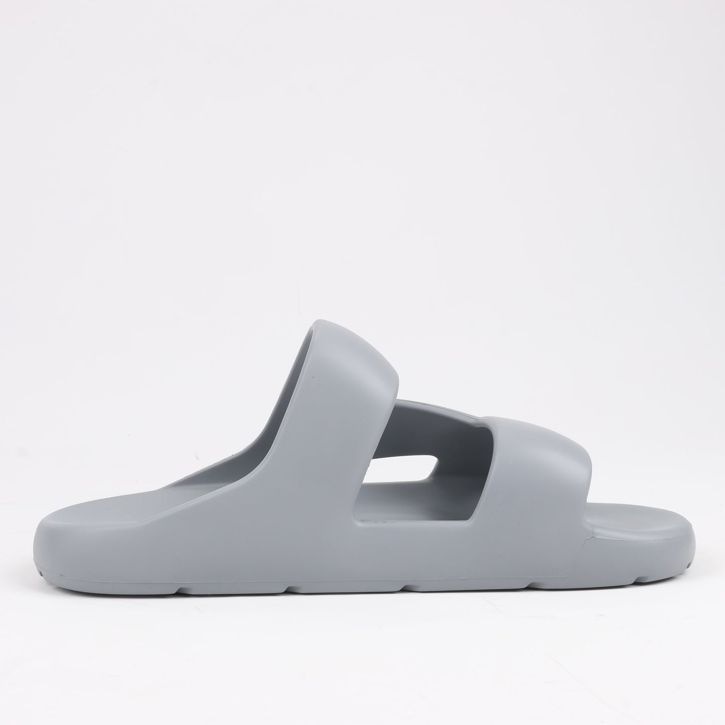 Bottega Veneta Rubber Band Sandals in Grey, Size 43 EU