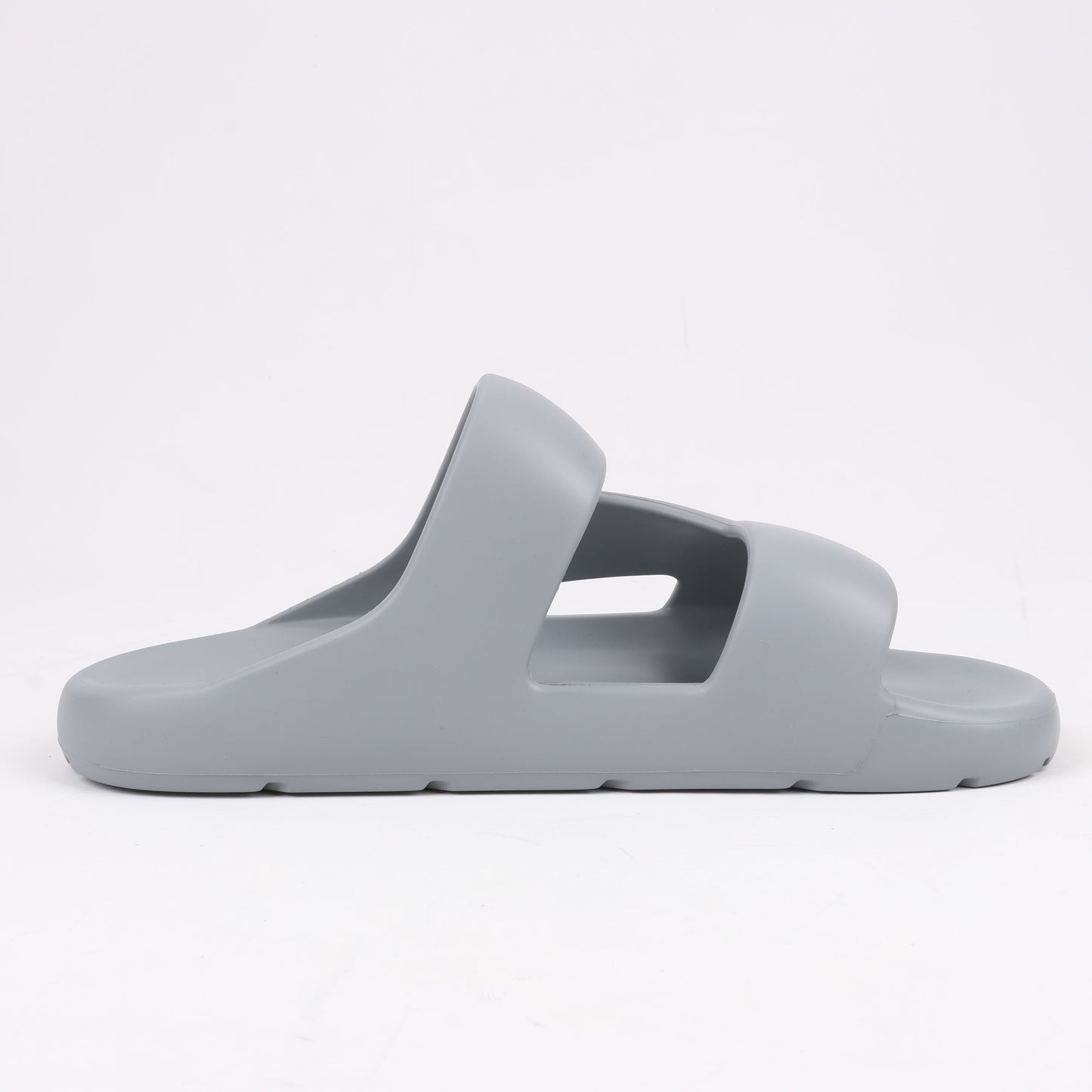 Bottega Veneta Rubber Band Sandals in Grey, Size 43 EU