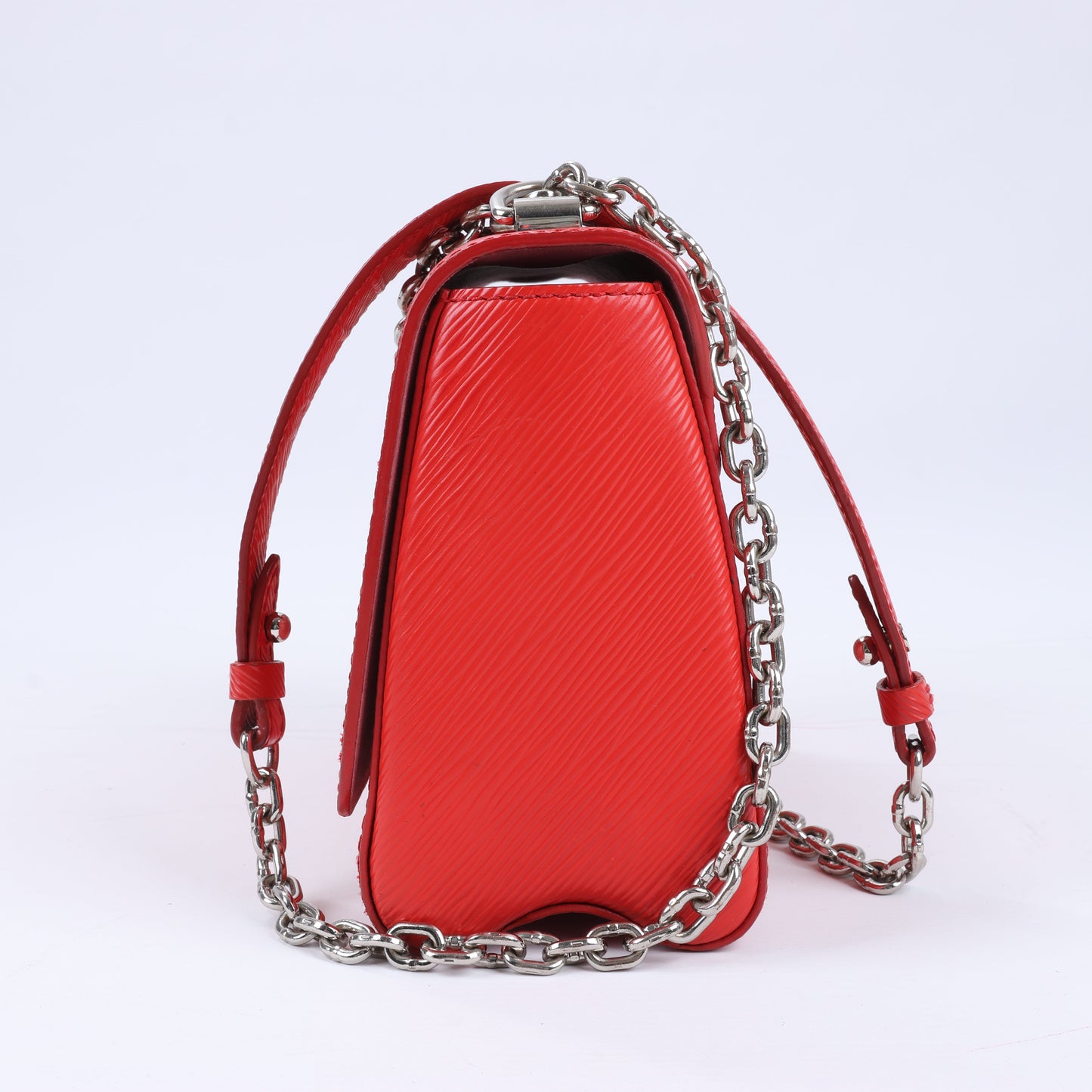 Louis Vuitton Epi Leather Twist Shoulder Bag MM in Red M50523
