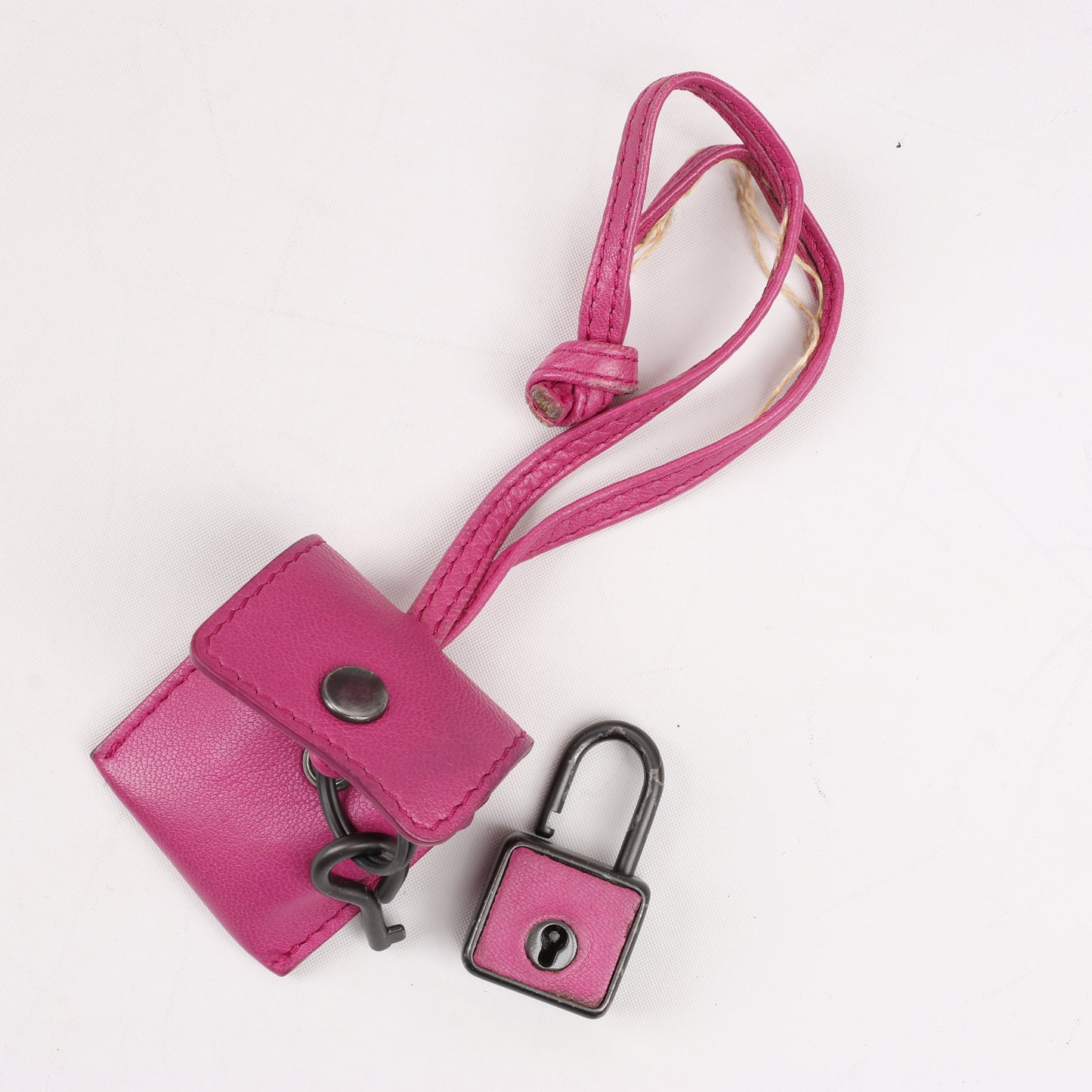 BOTTEGA VENETA Sac à main en cuir Intrecciato en rose
