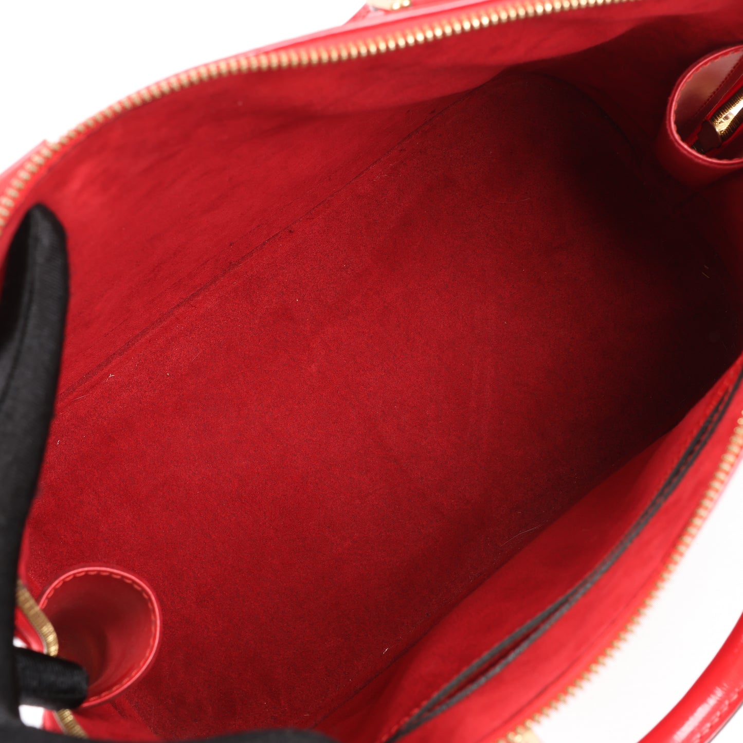 Louis Vuitton Epi Leather Alma PM Handbag in Red