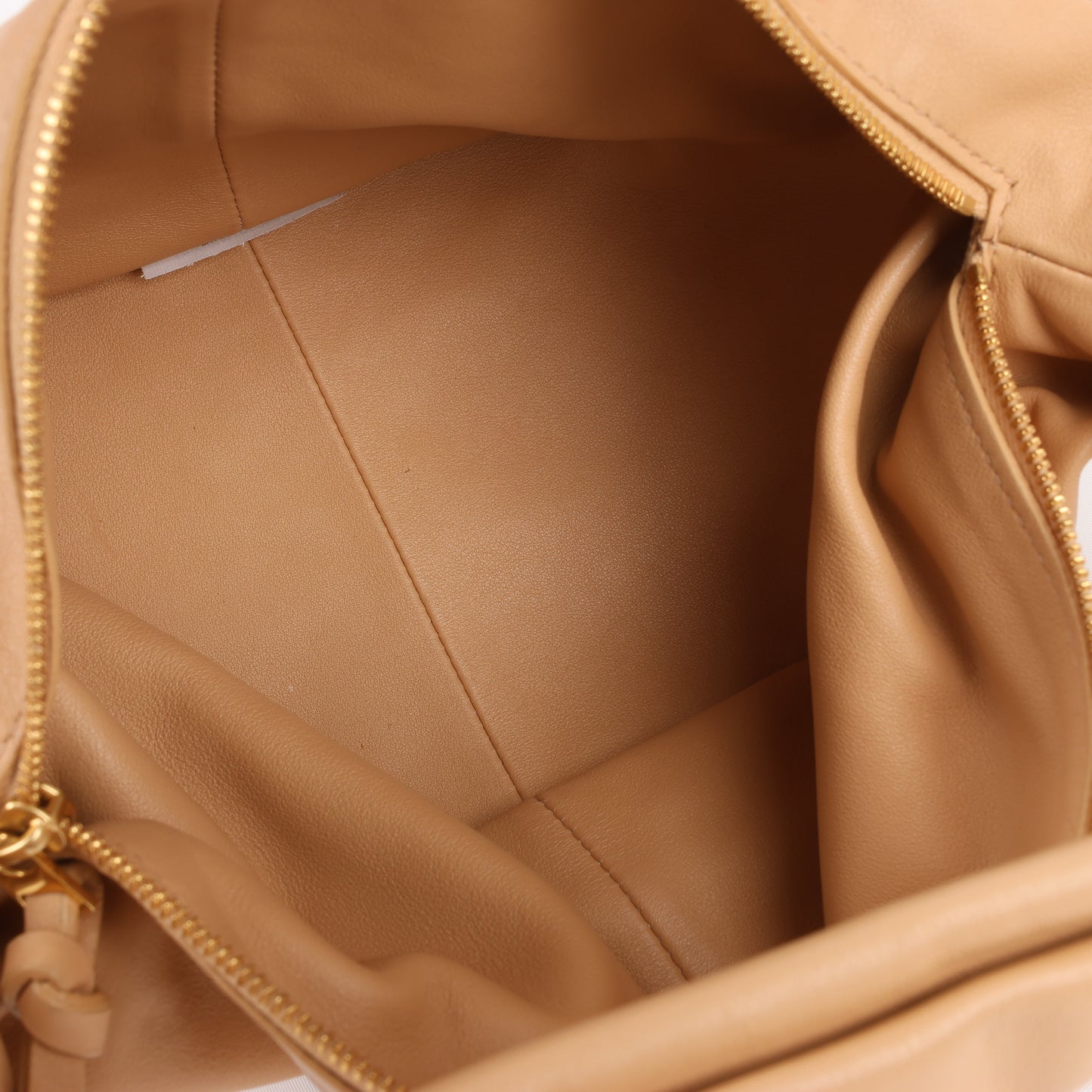 BOTTEGA VENETA Mini Double Knot Handbag in Beige