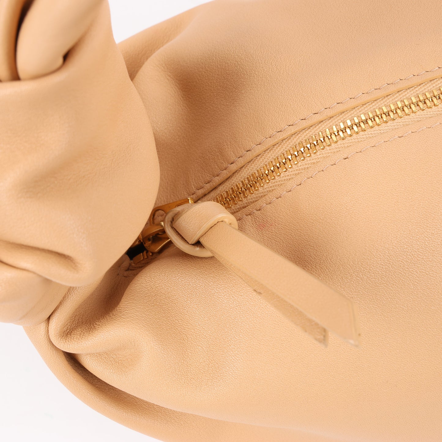 BOTTEGA VENETA Mini Double Knot Handbag in Beige