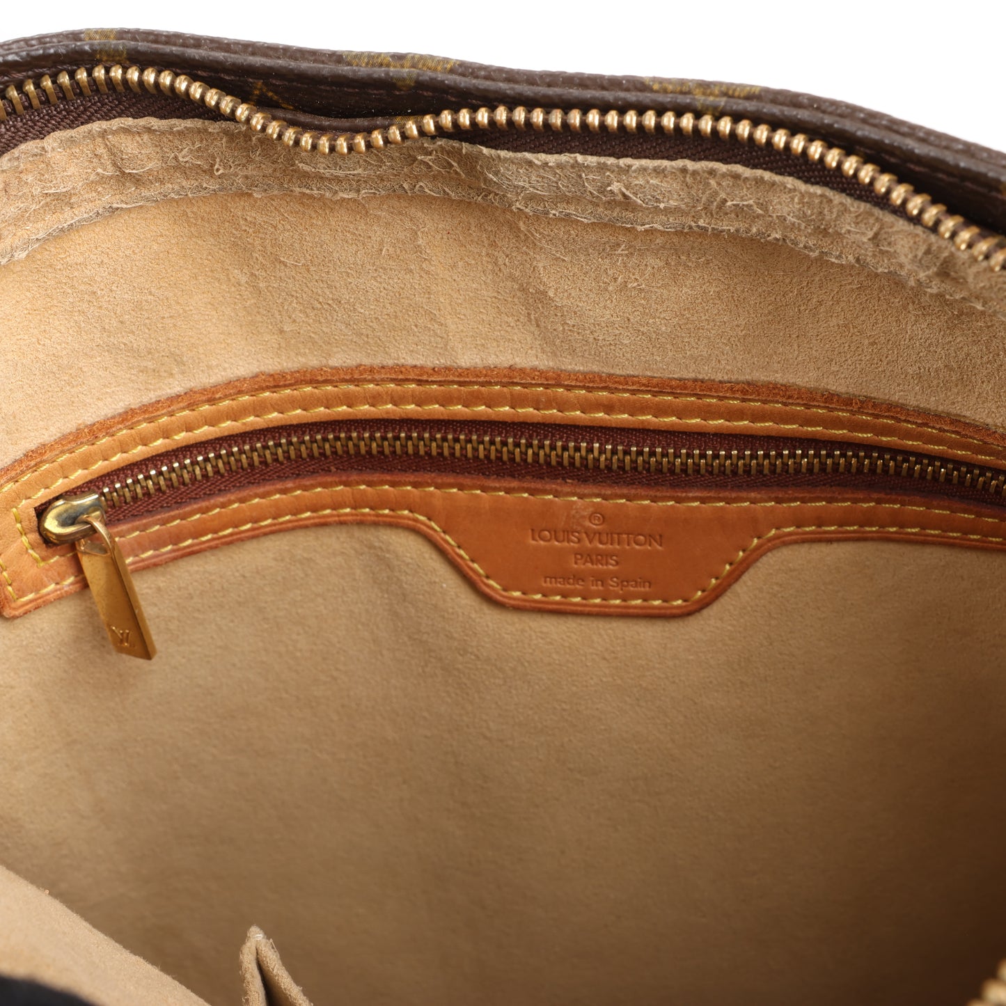 Sac bandoulière Louis Vuitton en toile Monogram Looping GM M51145