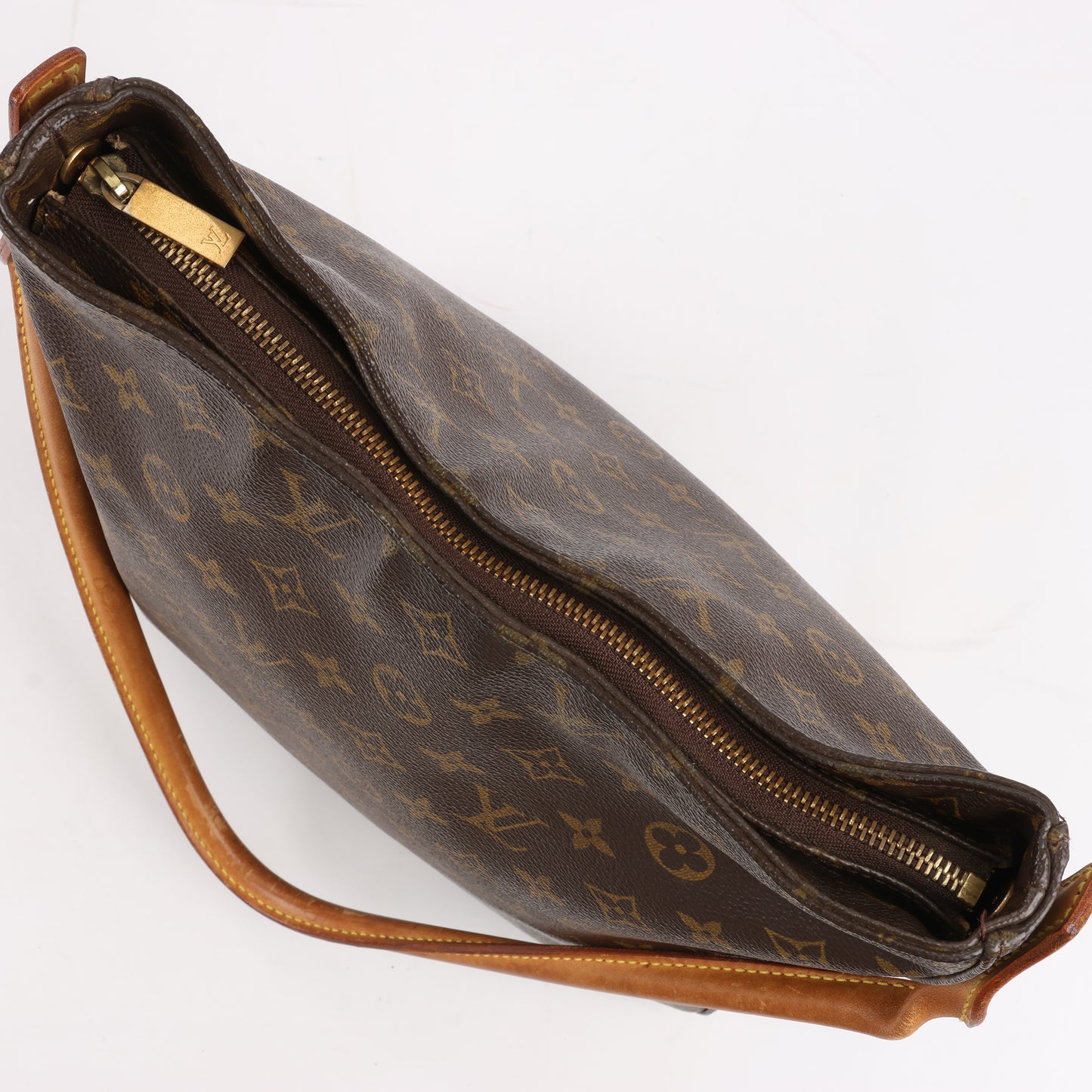 Sac bandoulière Louis Vuitton en toile Monogram Looping GM M51145