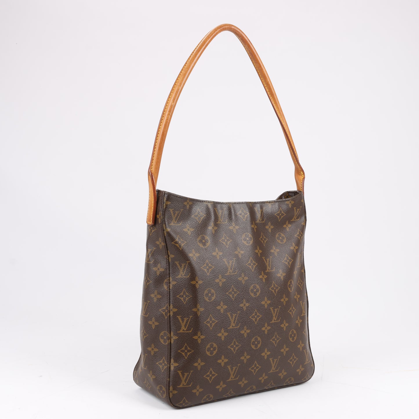 Sac bandoulière Louis Vuitton en toile Monogram Looping GM M51145