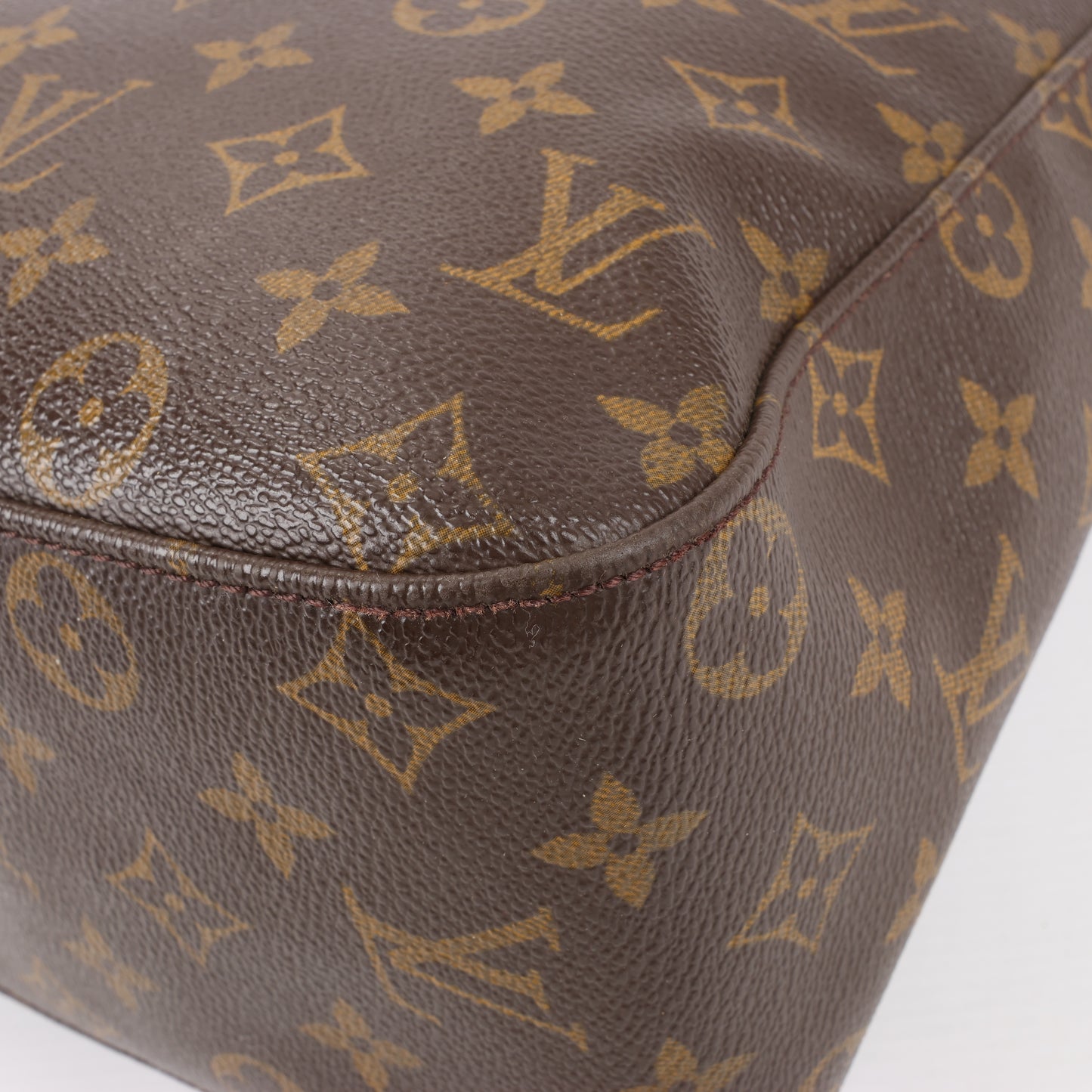 Sac bandoulière Louis Vuitton en toile Monogram Looping GM M51145
