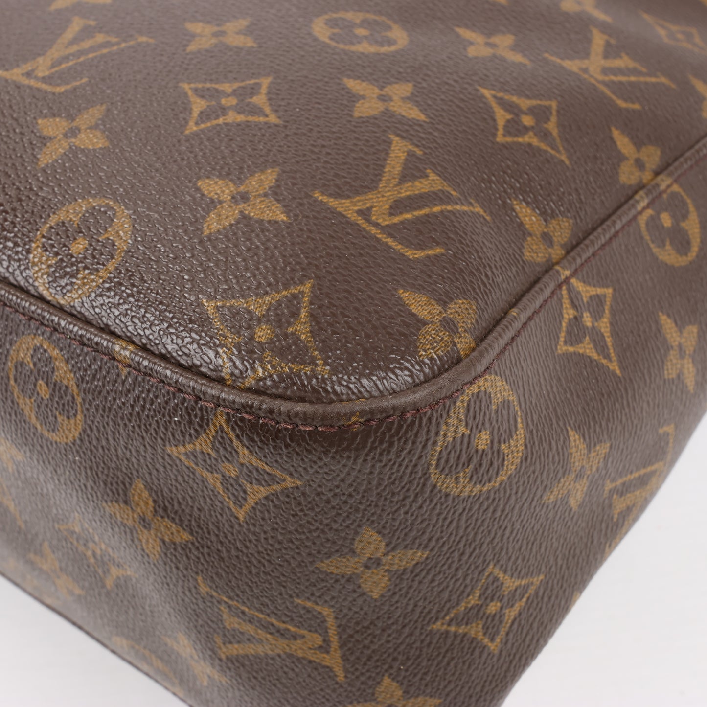 Sac bandoulière Louis Vuitton en toile Monogram Looping GM M51145