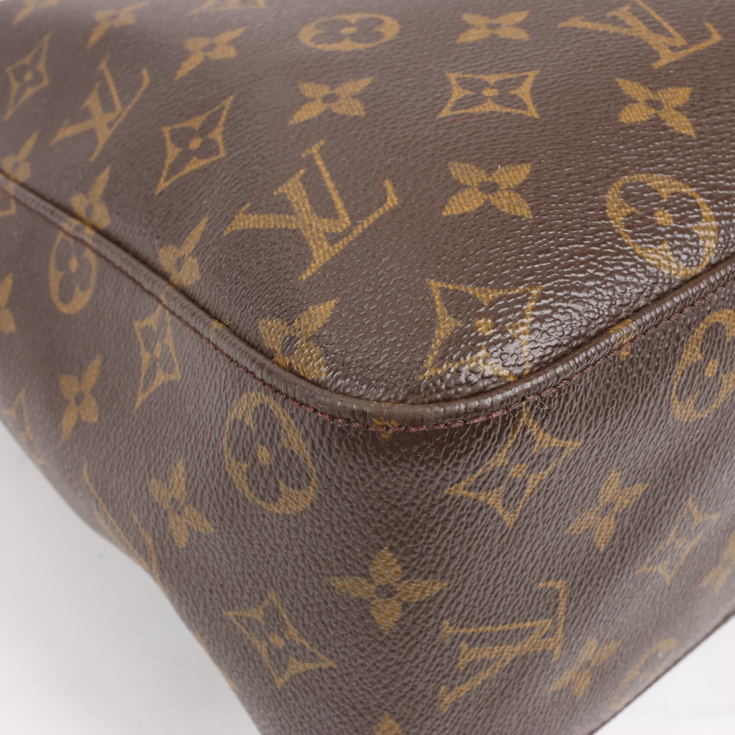 Sac bandoulière Louis Vuitton en toile Monogram Looping GM M51145