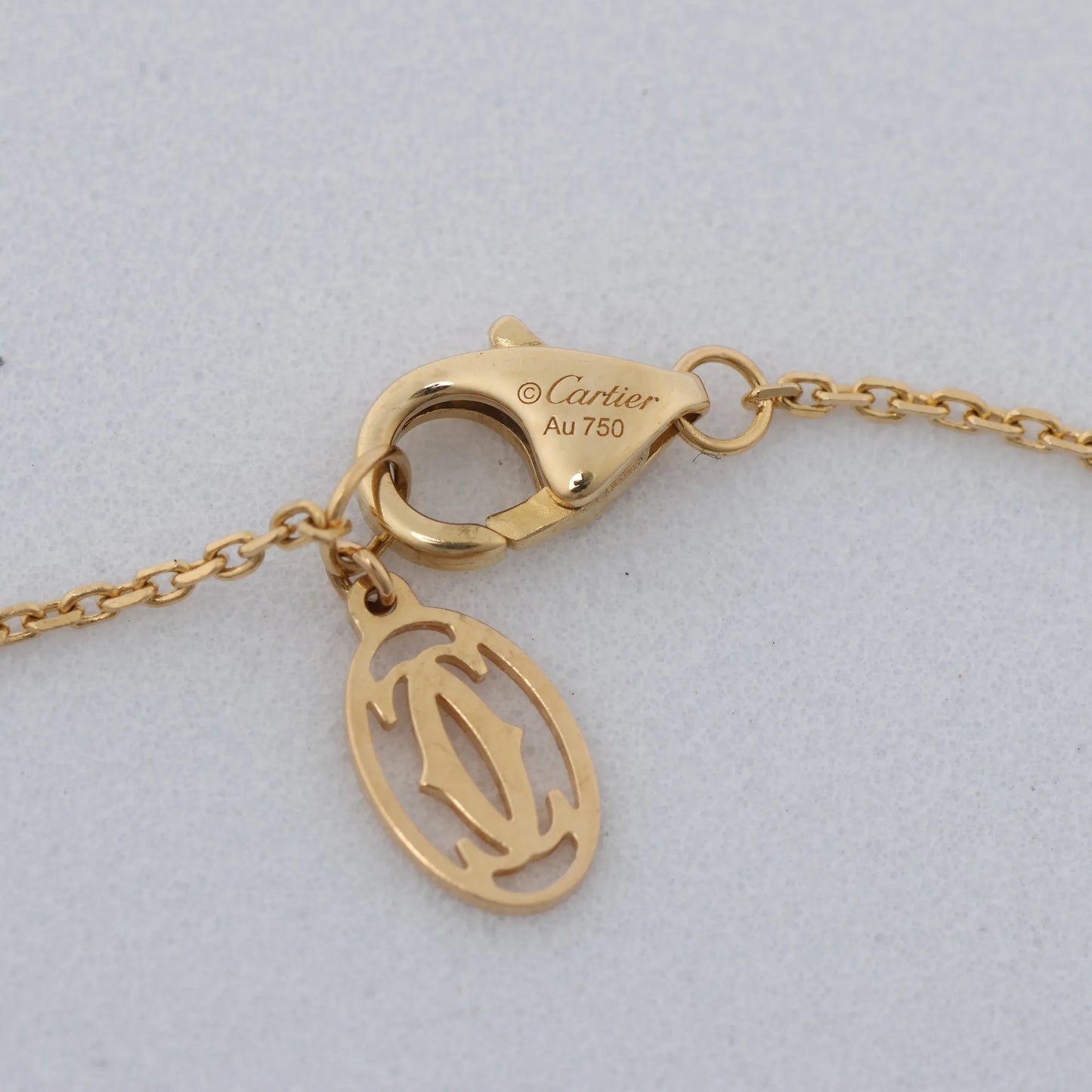 Cartier D'amour XS diamond Bracelet 750(YG) 1.4g XWG487