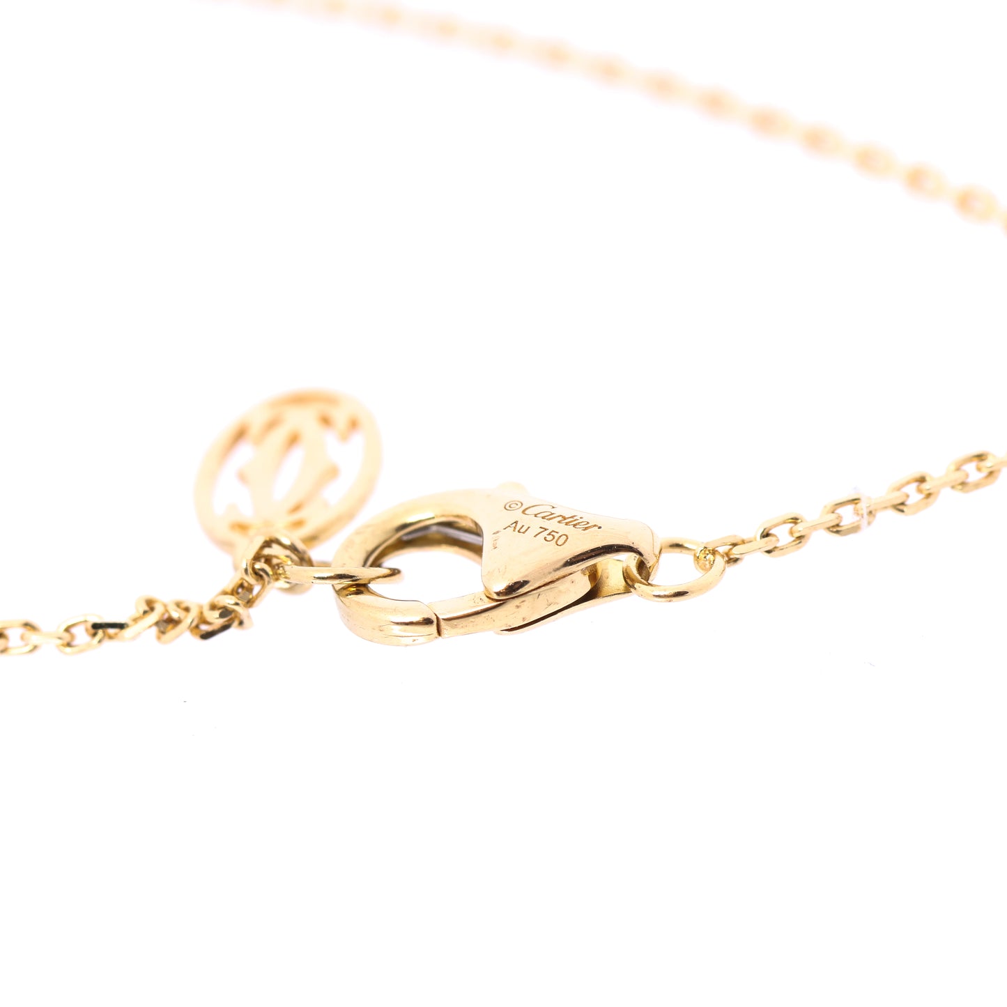 Cartier Damenuhr XS Collier Diamant 750(YG) 2.2g