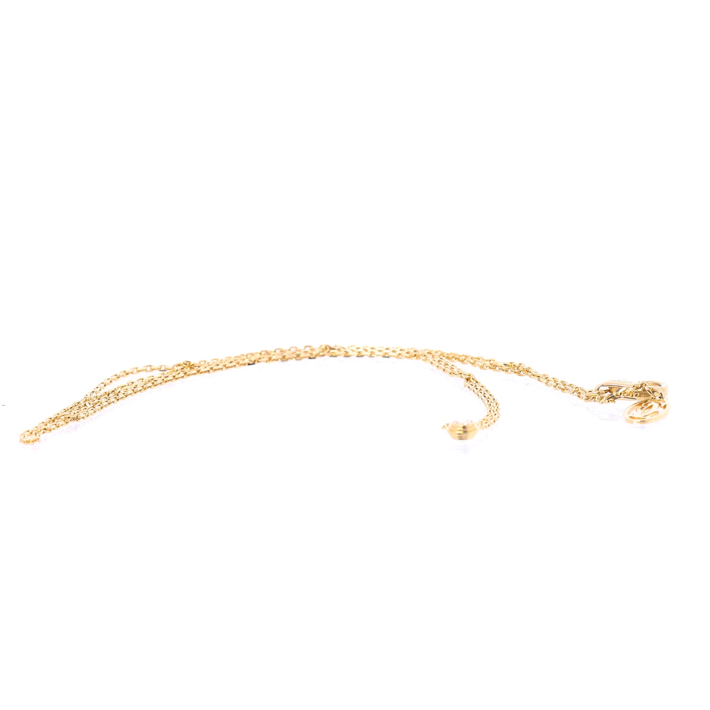 Cartier Damenuhr XS Collier Diamant 750(YG) 2.2g