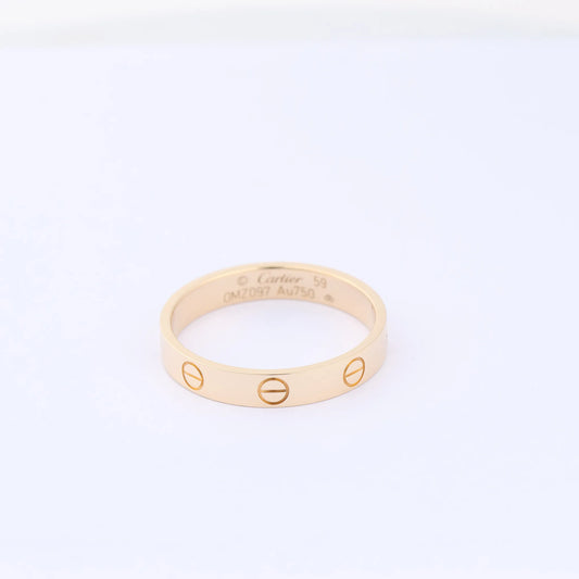 Bague Cartier Mini Love 750 (or jaune) 3,7 g 59 OMZ097