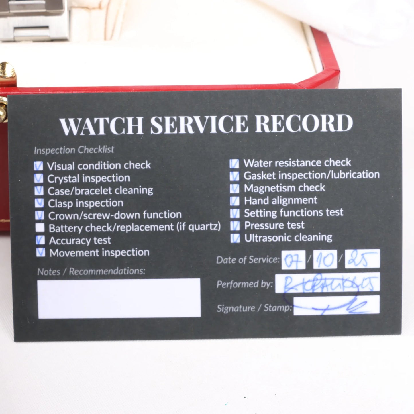 CARTIER Pasha W31044M7 2475117766PB SS AT Uhr mit weißem Zifferblatt