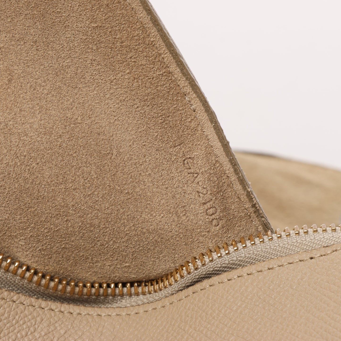 Celine Belt Bag Mini Leather 2way Handbag in Beige