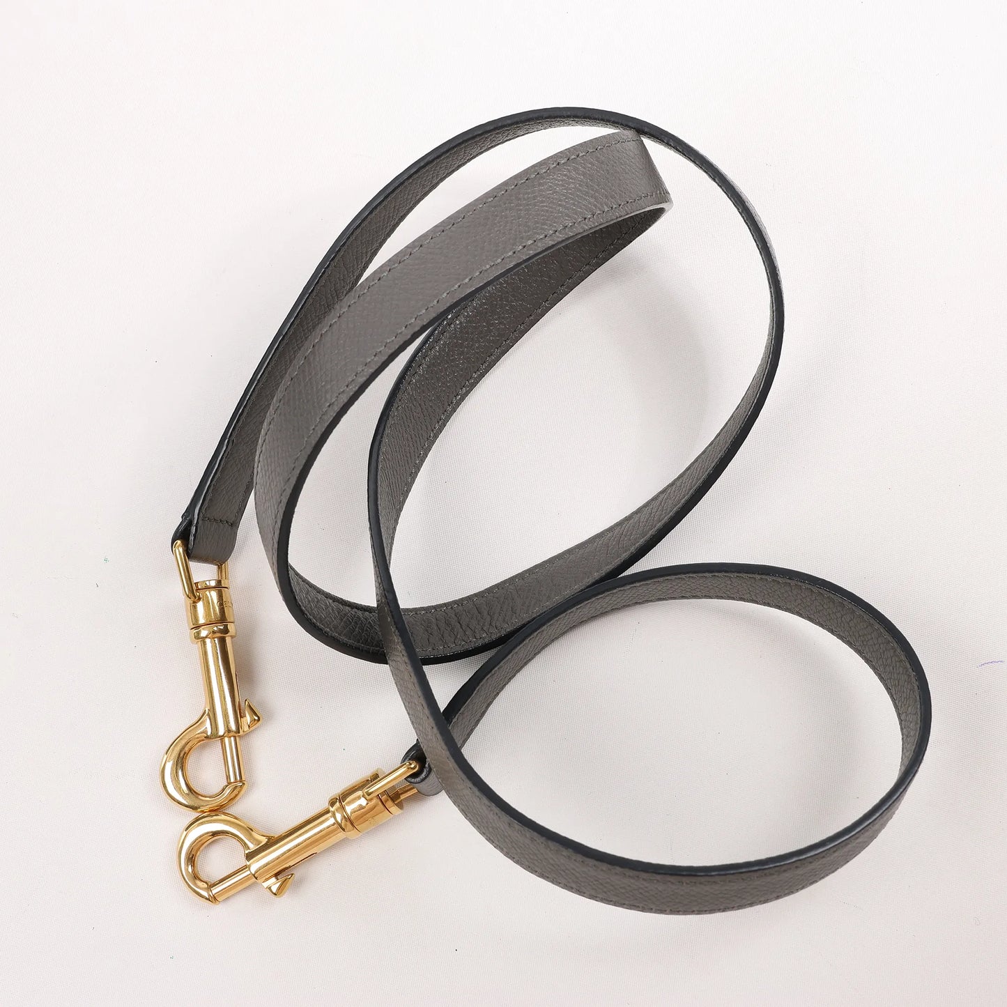 CELINE Belt Bag Grained Leather Micro 2Way Handbag in Gray