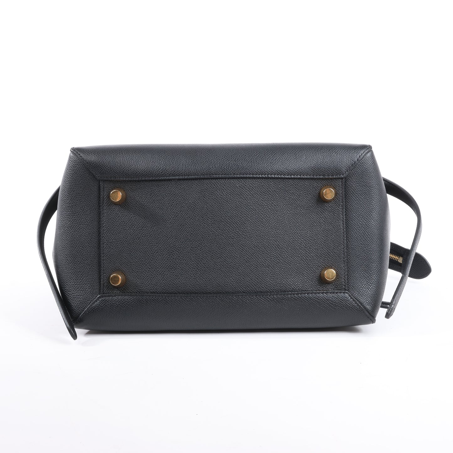 Celine Belt Bag Mini Leather 2way Handbag in Black