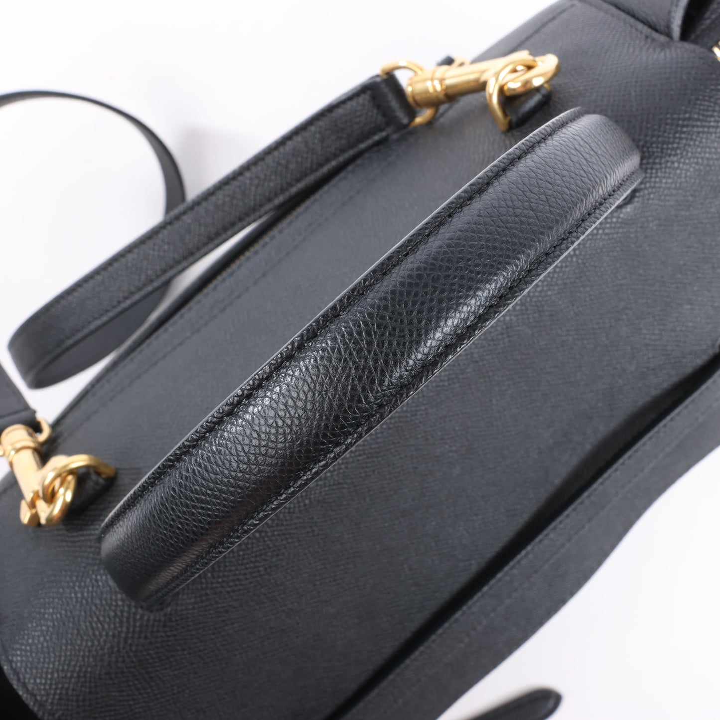 Celine Belt Bag Mini Leather 2way Handbag in Black