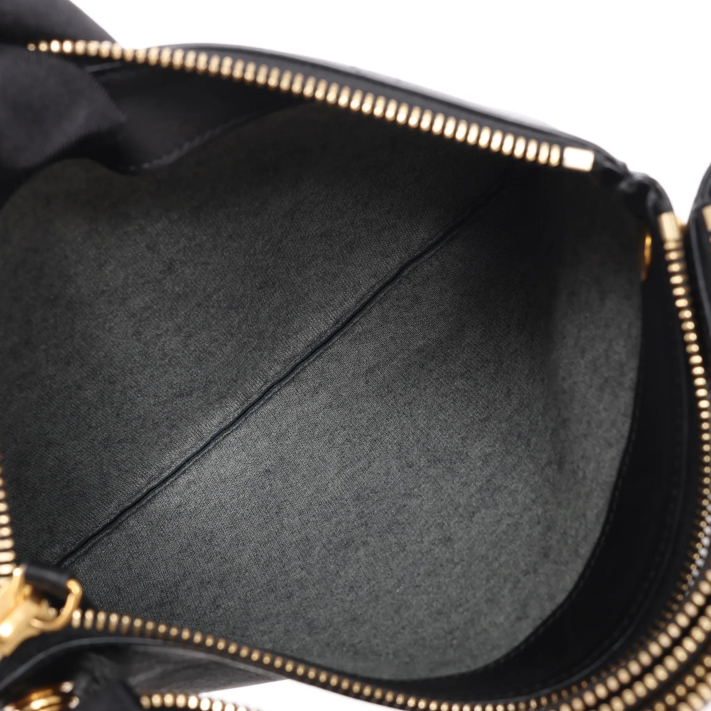 Celine Trio Large Leather Crossbody bag in Black