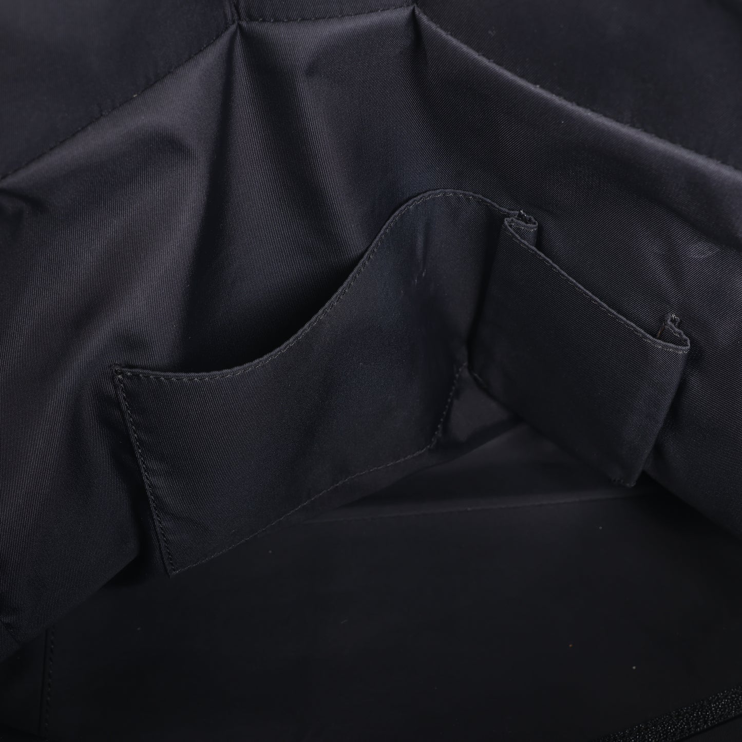 Chanel Paris Biarritz MM Coating Canvas Shoulder Bag in Black