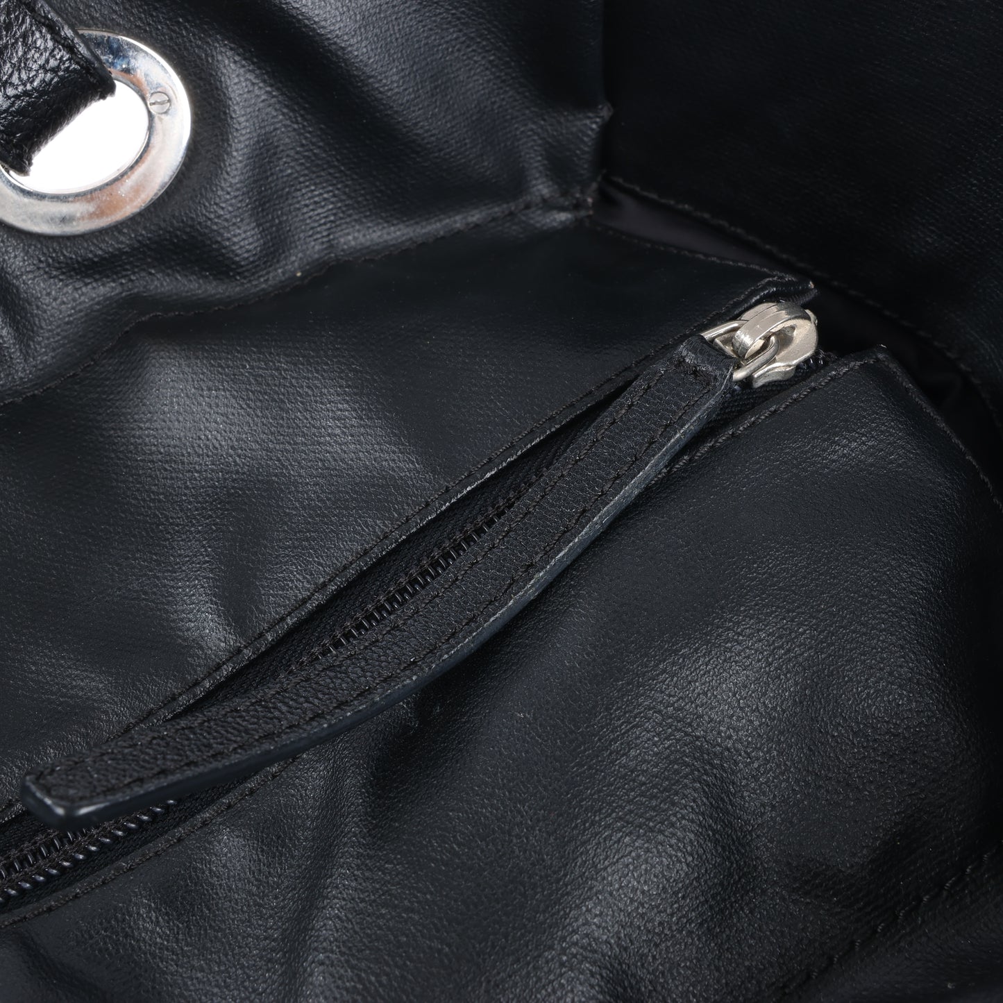 Chanel Paris Biarritz MM Coating Canvas Shoulder Bag in Black