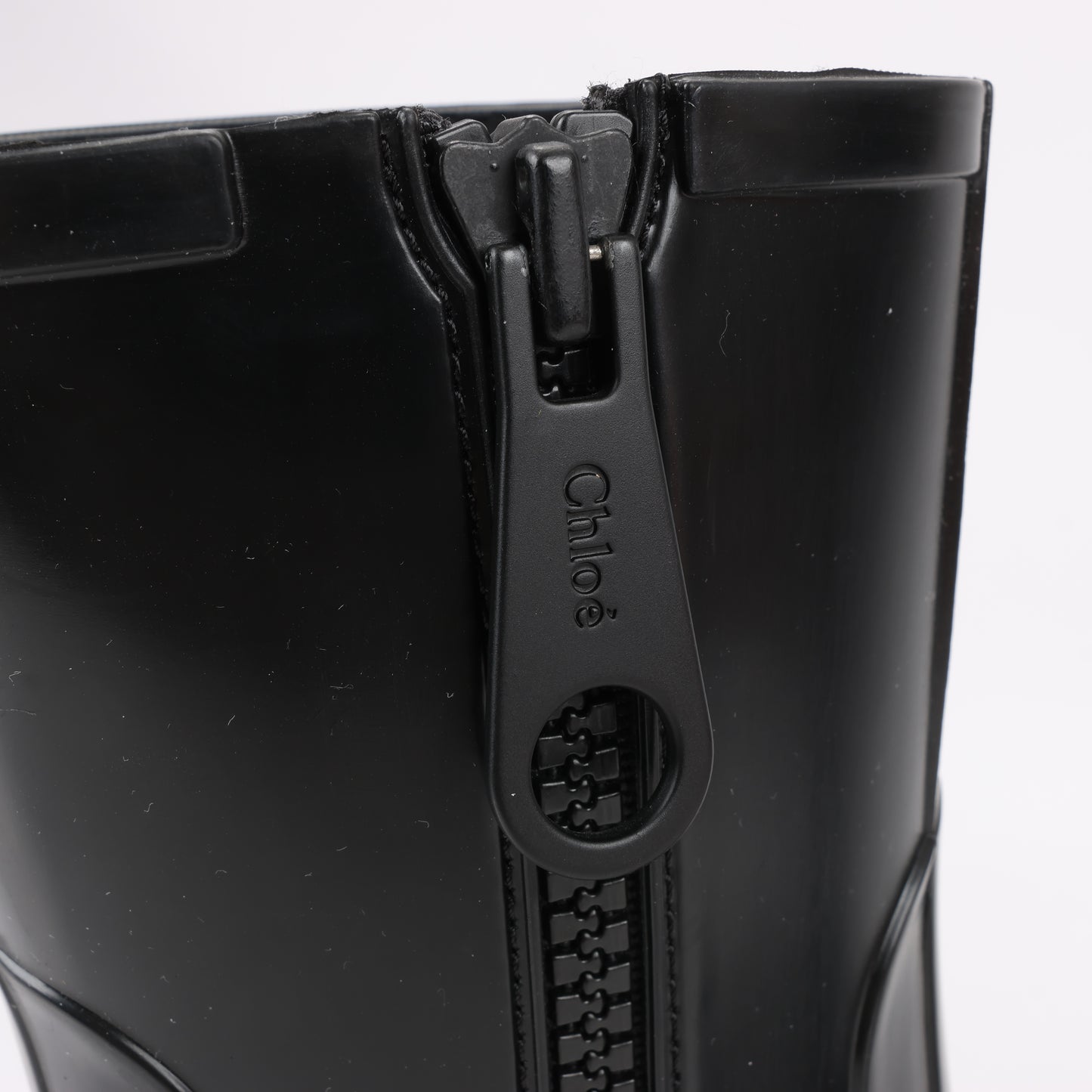Chloe BETTY Rubber Boots in Black, Size 38 EU