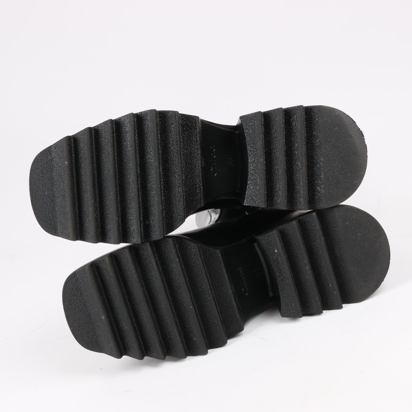 Chloe BETTY Rubber Boots in Black, Size 38 EU