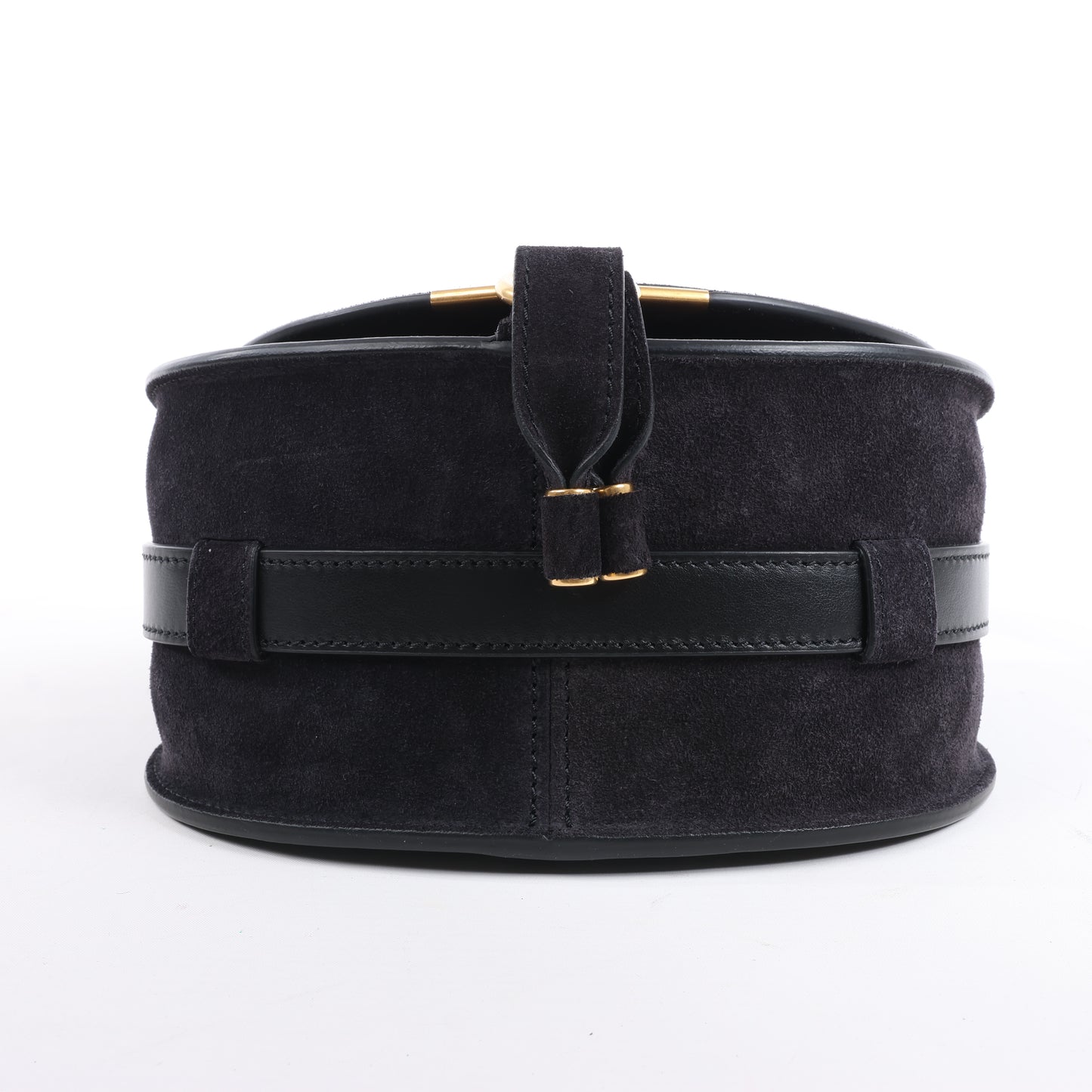 Sac bandoulière Chloe Marcie en daim noir