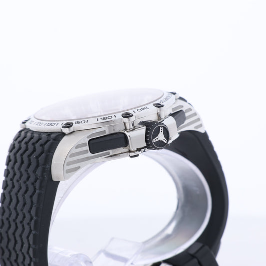 Chopard Mille Miglia 8523 1636351 SS & Rubber AT Uhr mit schwarzem Zifferblatt