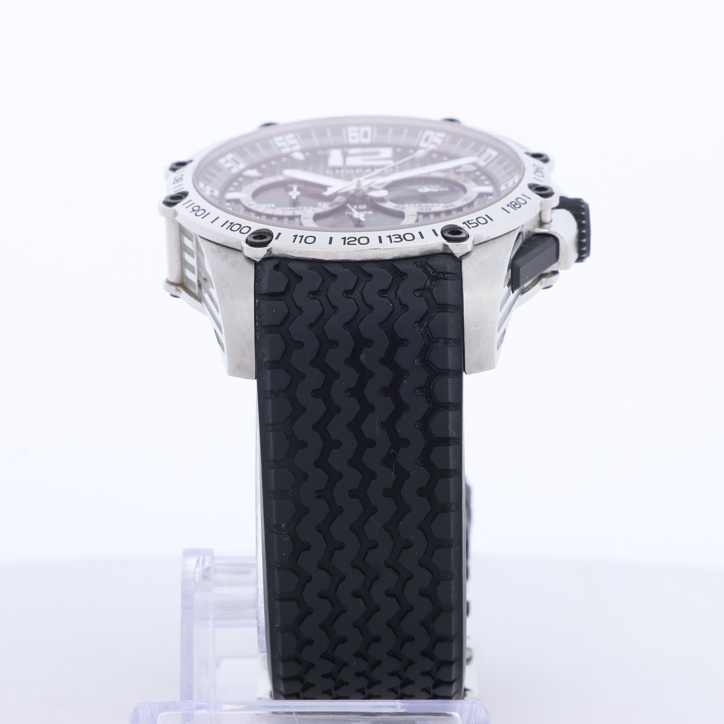 Chopard Mille Miglia 8523 1636351 SS & Rubber AT Black Dial Watch
