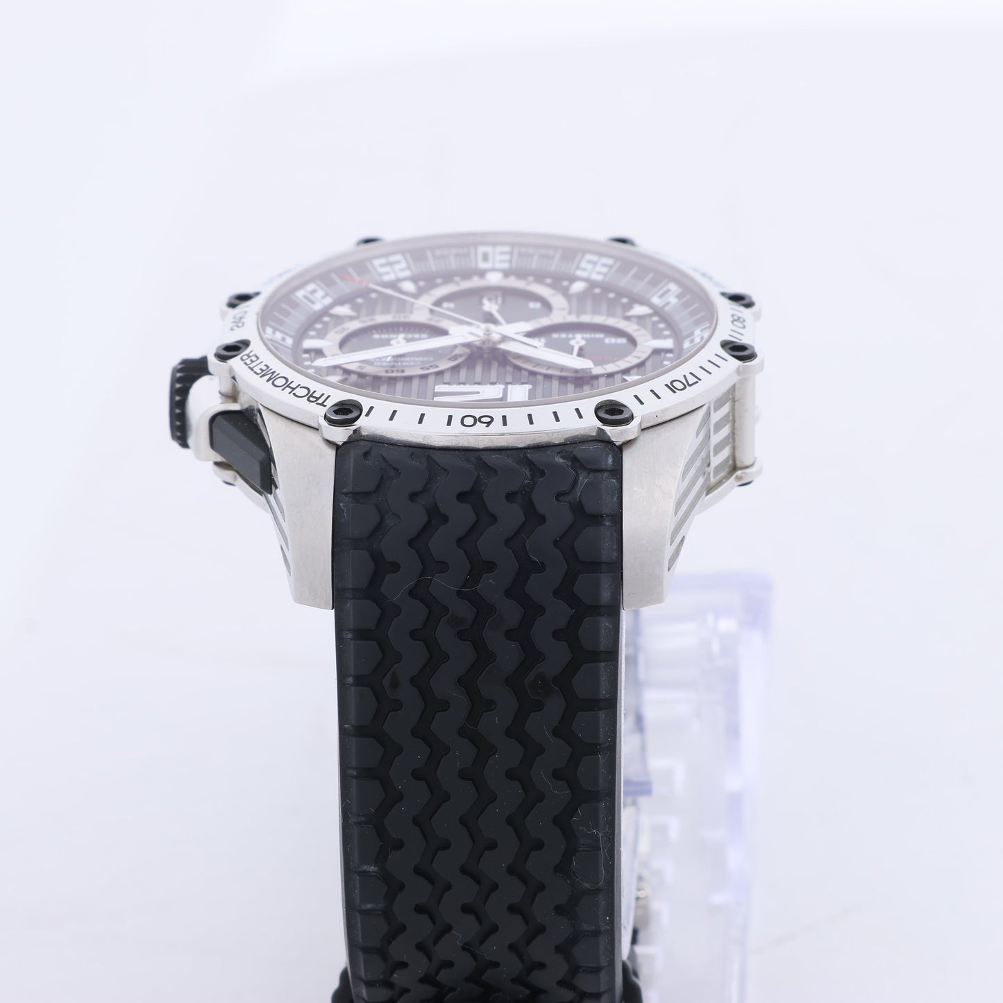 Chopard Mille Miglia 8523 1636351 SS & Rubber AT Black Dial Watch