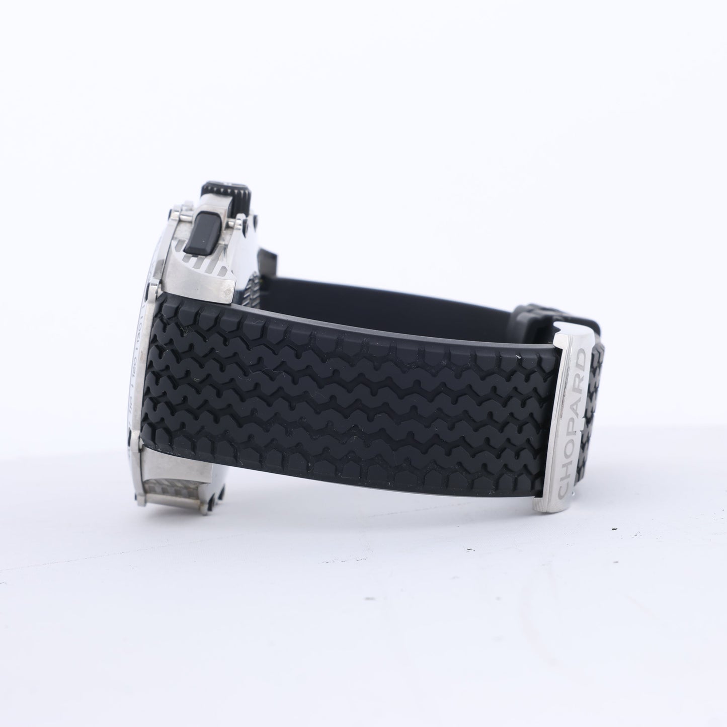 Chopard Mille Miglia 8523 1636351 SS & Rubber AT Black Dial Watch