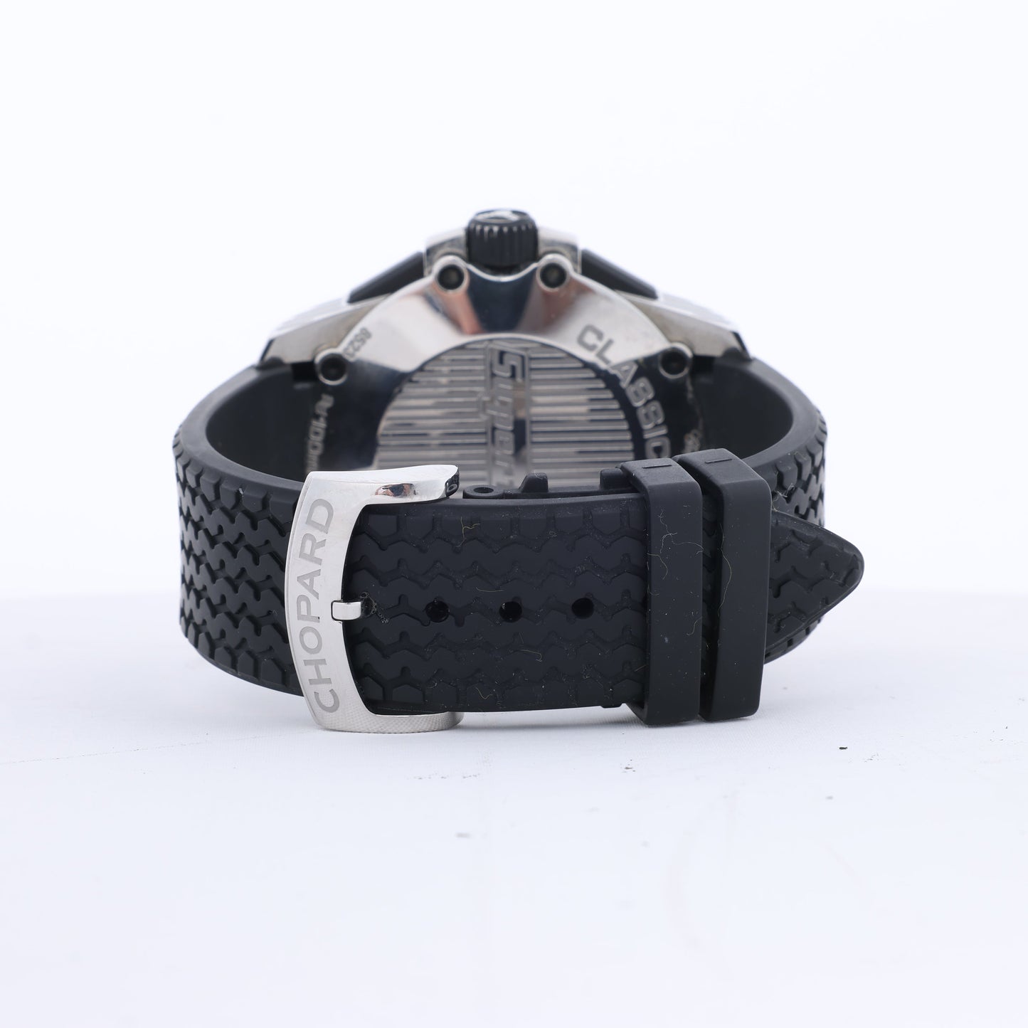 Chopard Mille Miglia 8523 1636351 SS & Rubber AT Black Dial Watch