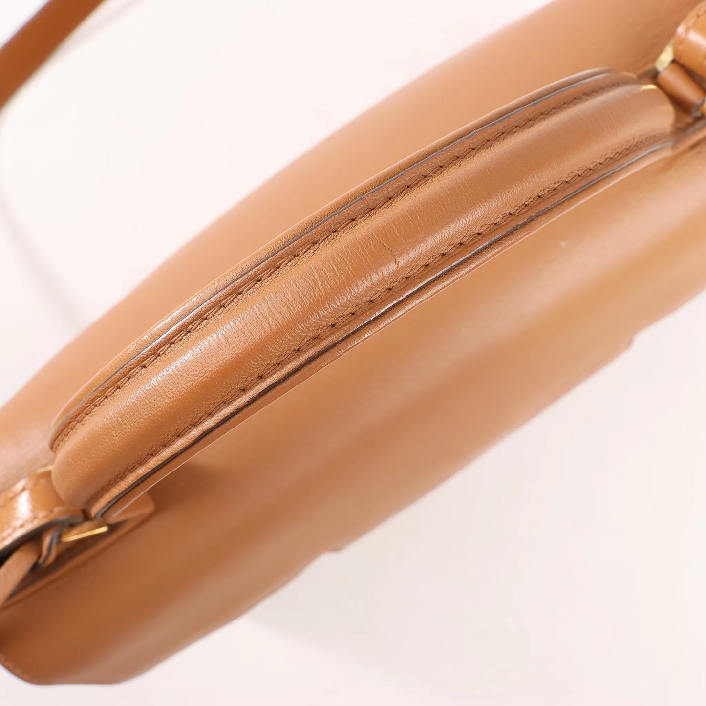 Delvaux Tempete MM Leather 2Way Handbag in Brown