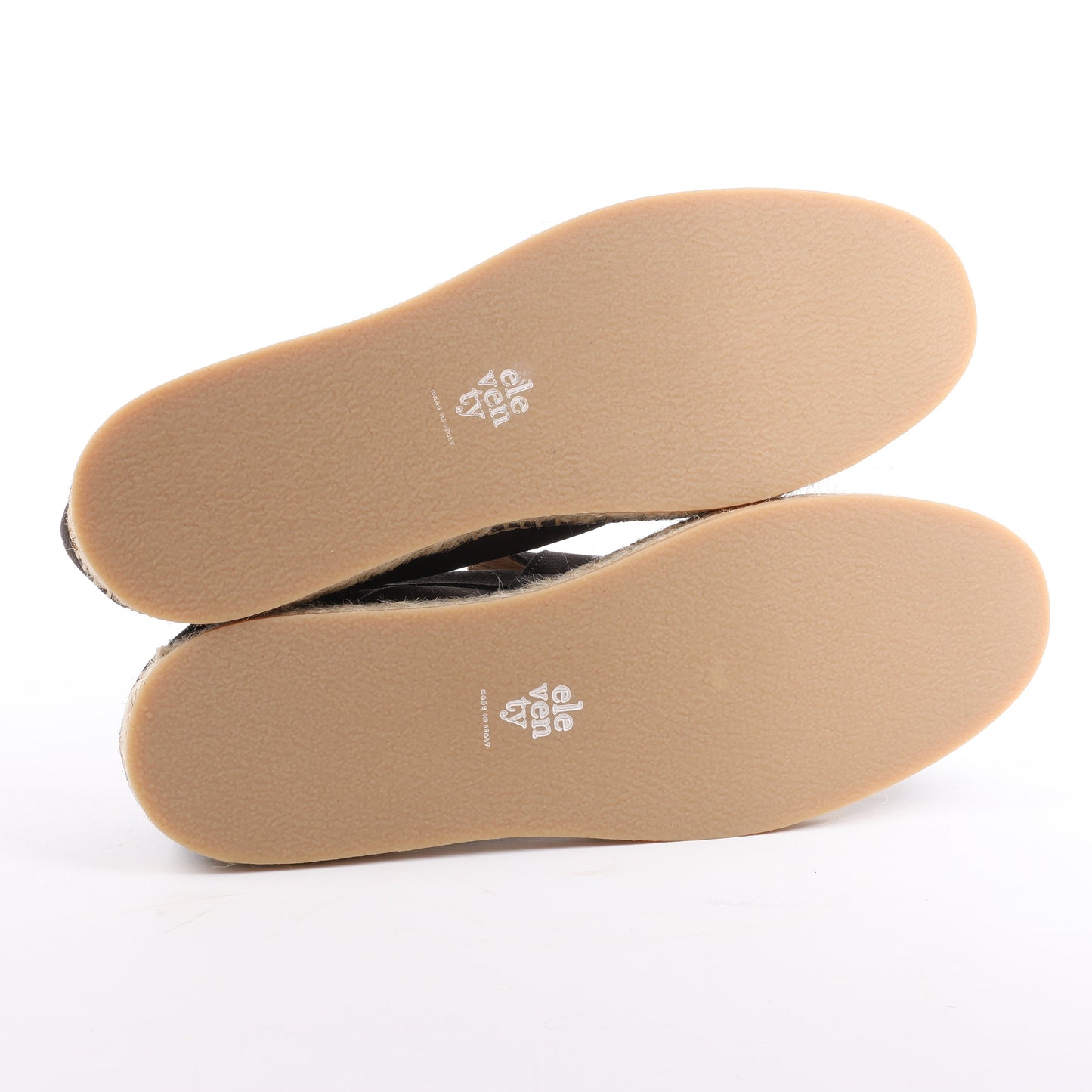 Espadrilles en daim ELEVENTY marron, côté 44 EU KEEP