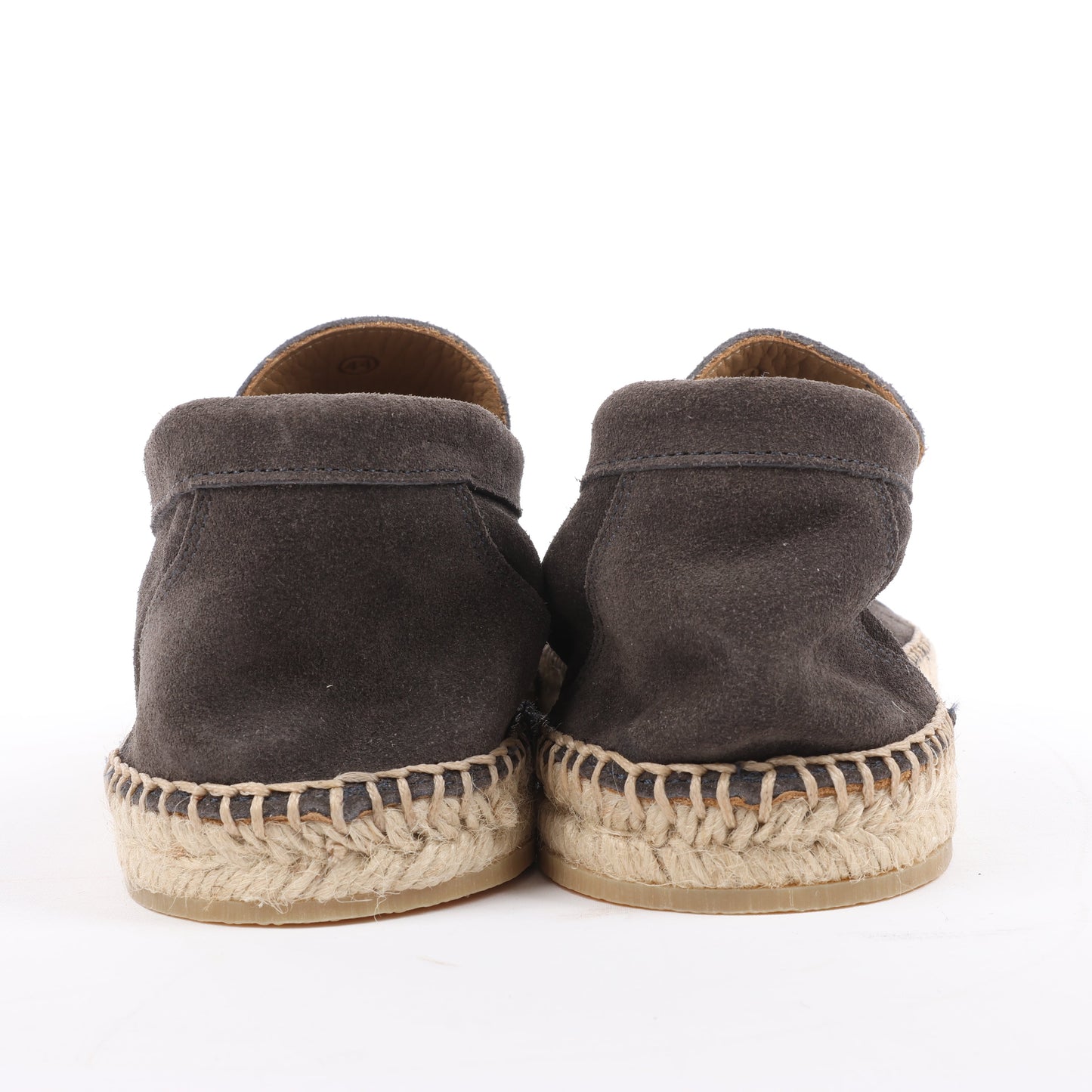 Espadrilles en daim ELEVENTY marron, côté 44 EU KEEP