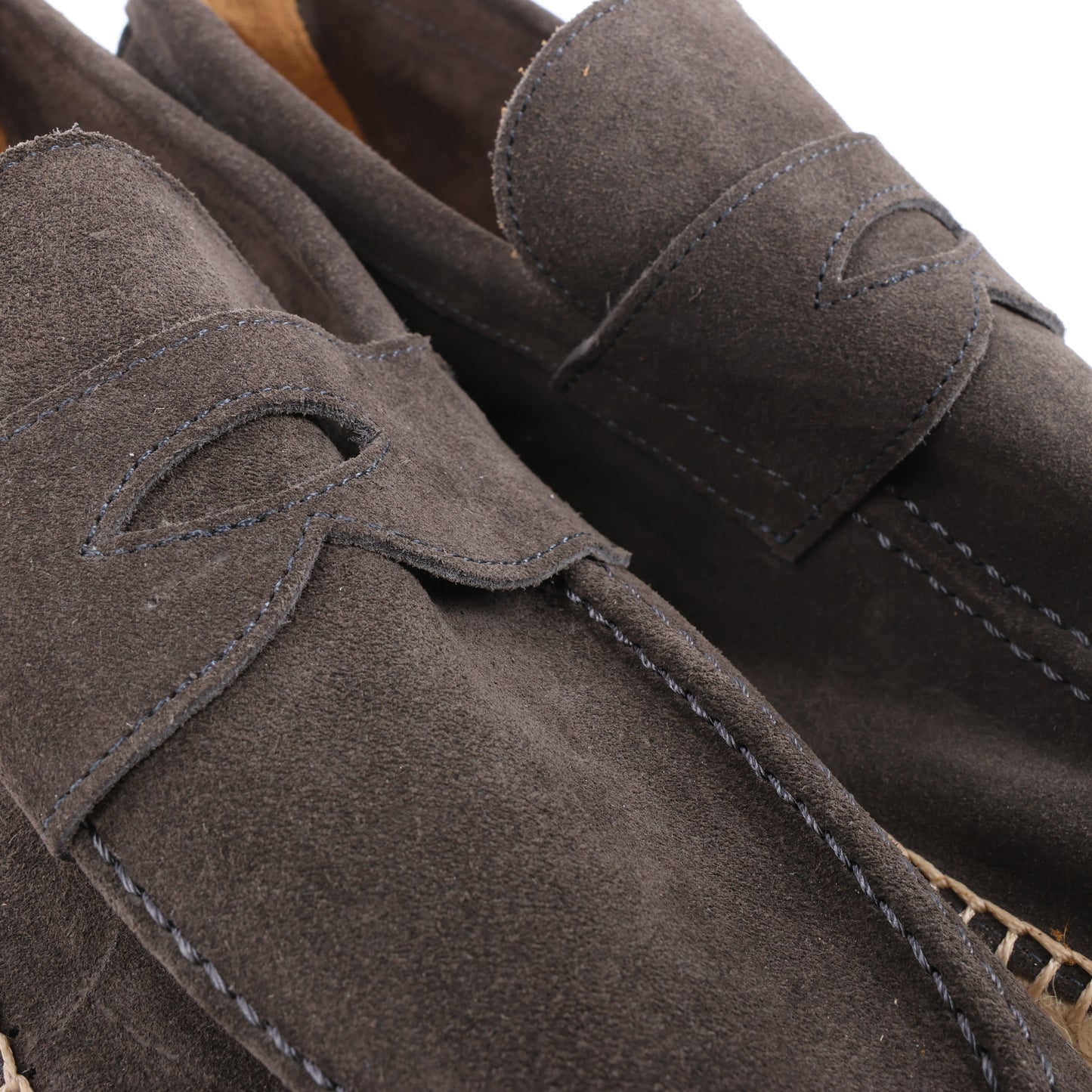 Espadrilles en daim ELEVENTY marron, côté 44 EU KEEP