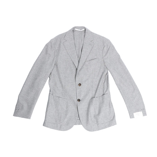 Eleventy Single-Breasted Suit in Gray, Size 50 IT