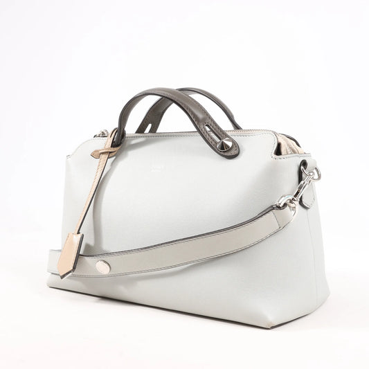 Fendi By The Way Medium Leather 2Way Handbag in Blue 8BL124