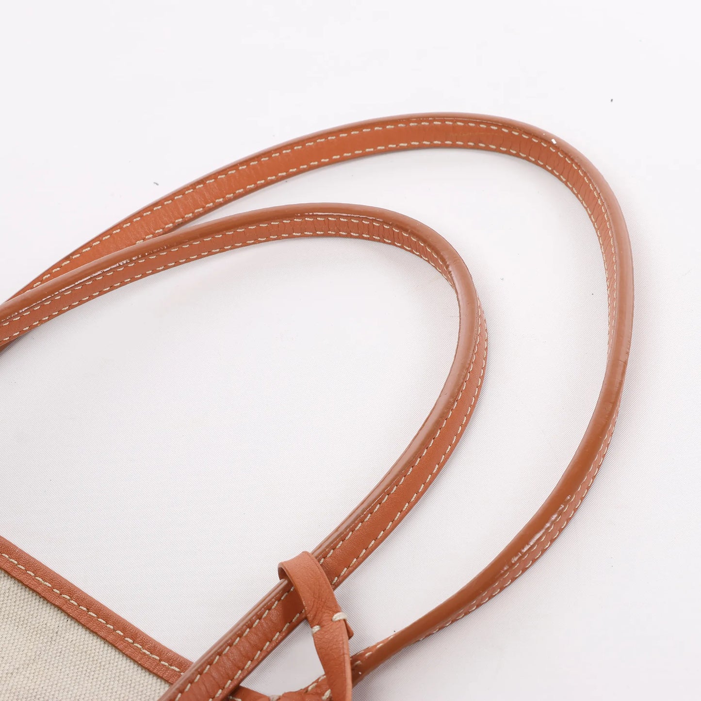 Goyard Saint Louis GM PVC & Leather Shoulder Bag in Brown