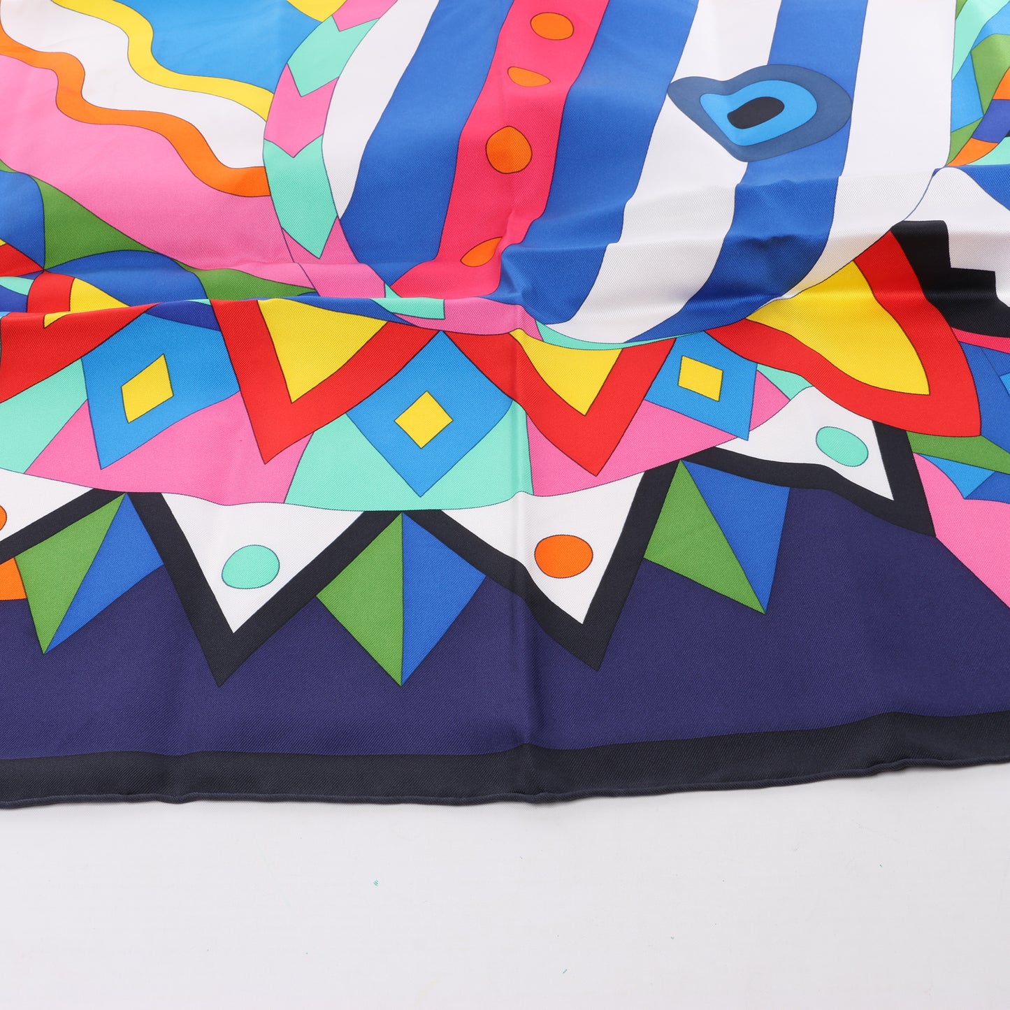 Hermes Carré 90 "Cheval de Fete" Silk handkerchief in Multicolor