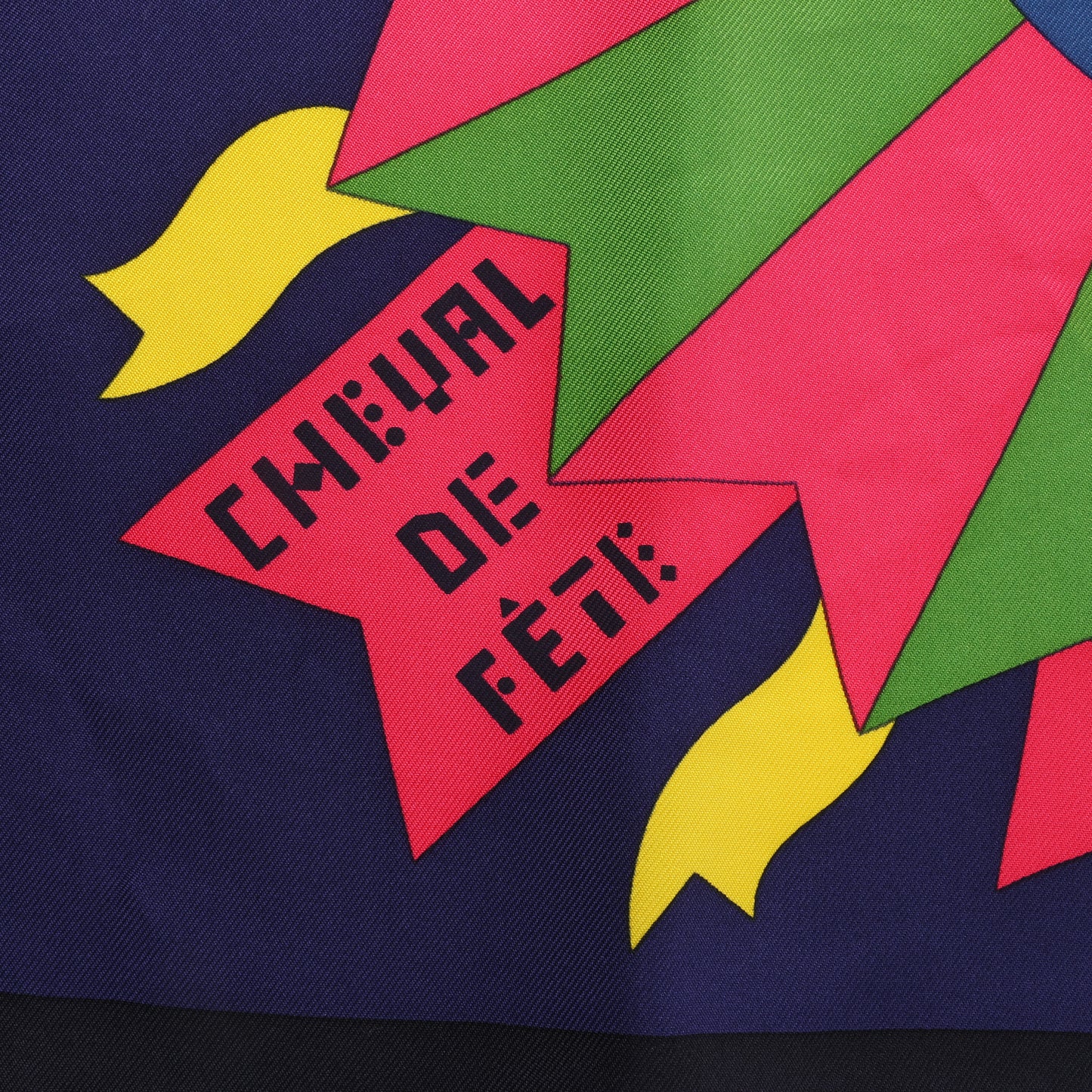 Hermes Carré 90 "Cheval de Fete" Silk handkerchief in Multicolor