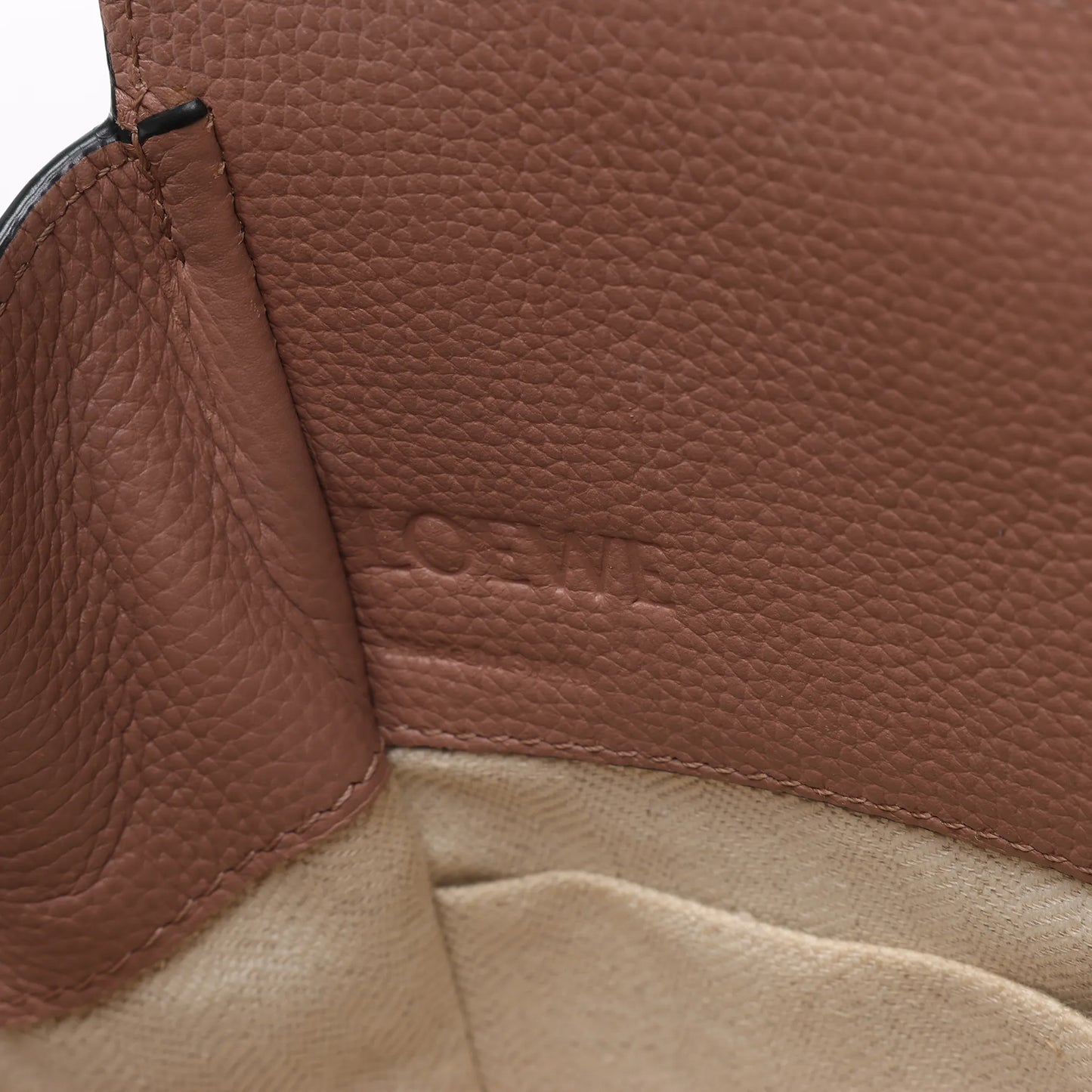 LOEWE Hammock Mini Leather 2Way Handbag in Dusty Pink