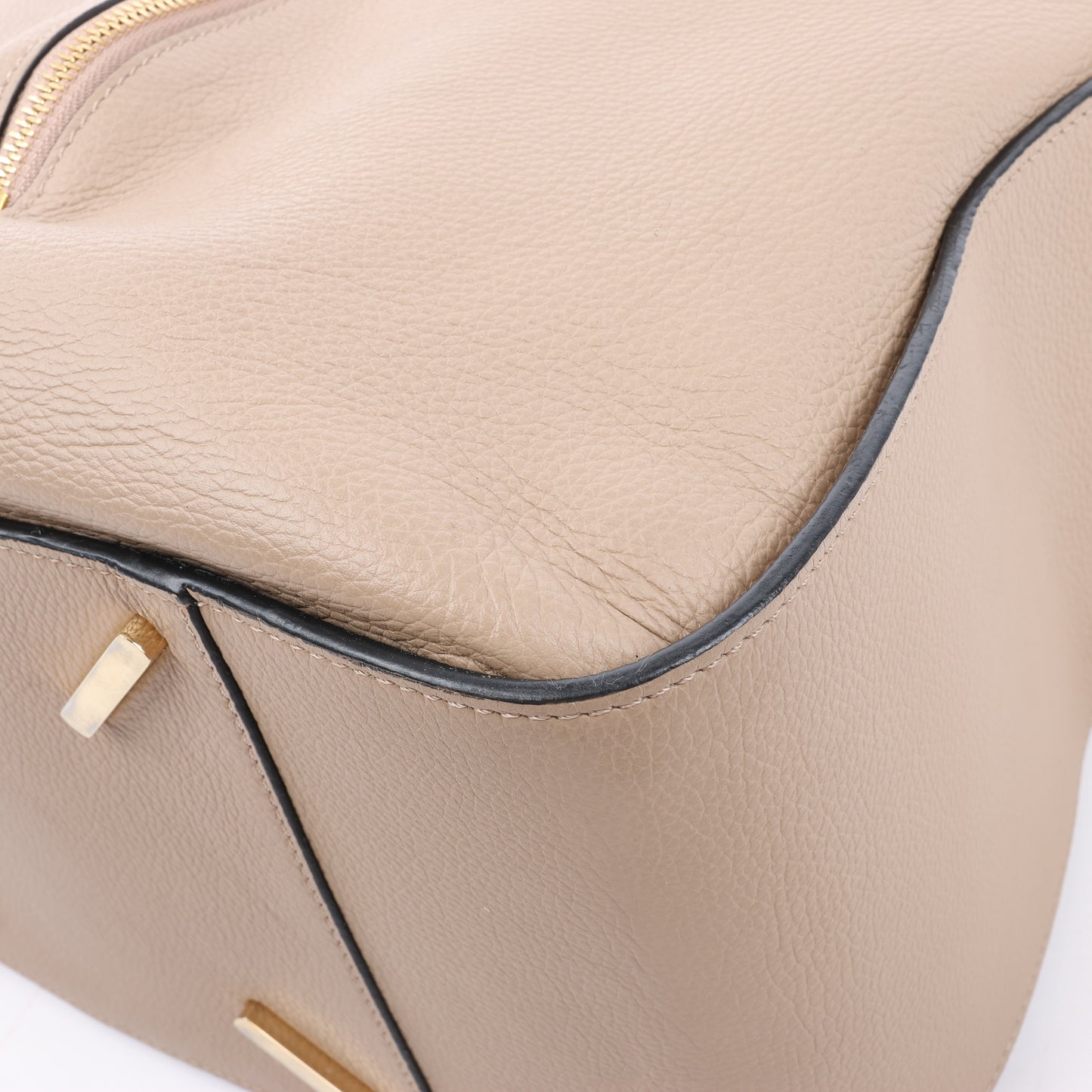 Sac à main LOEWE Hammock Medium en cuir beige