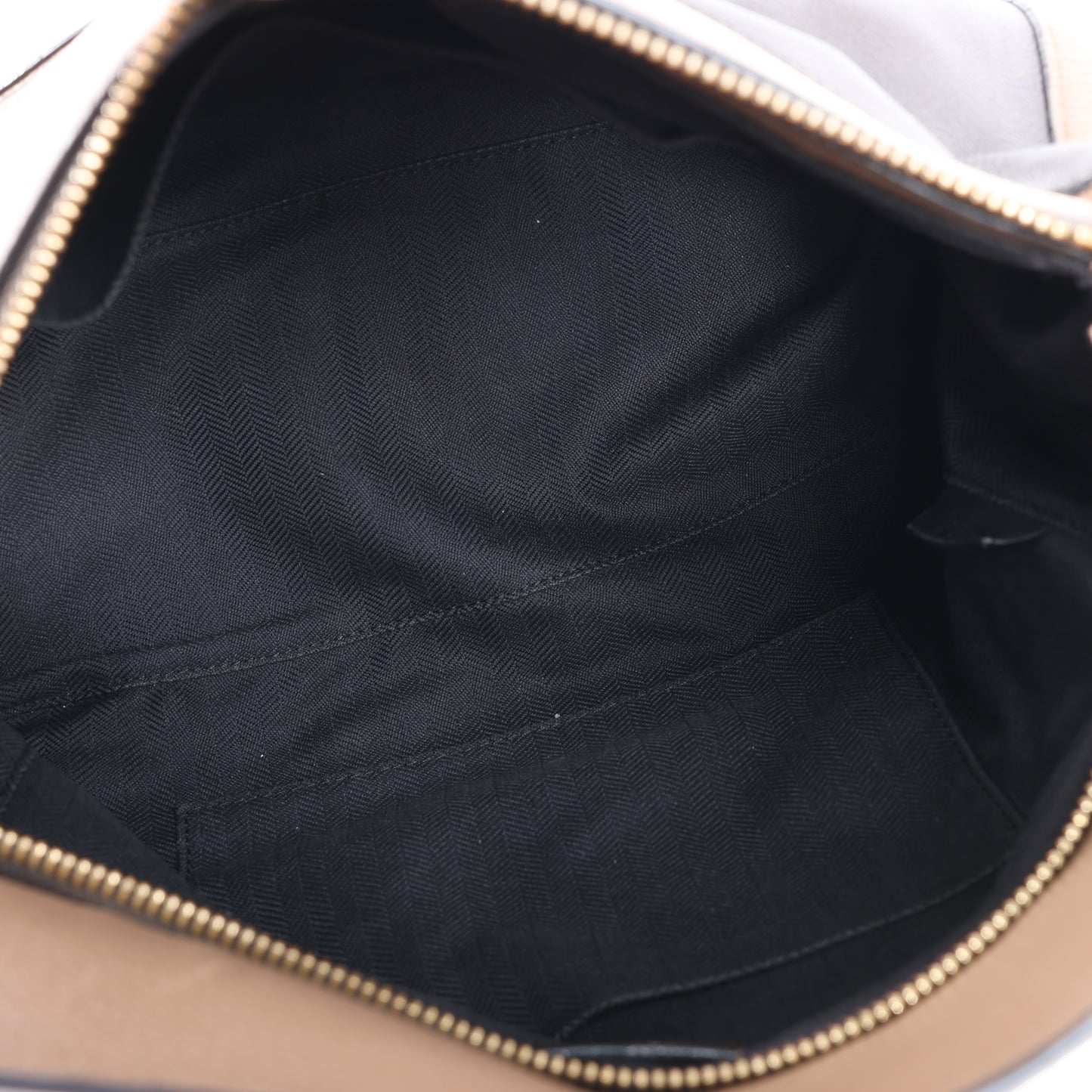 LOEWE Puzzle Medium Leather 2Way Handbag in Brown x Beige