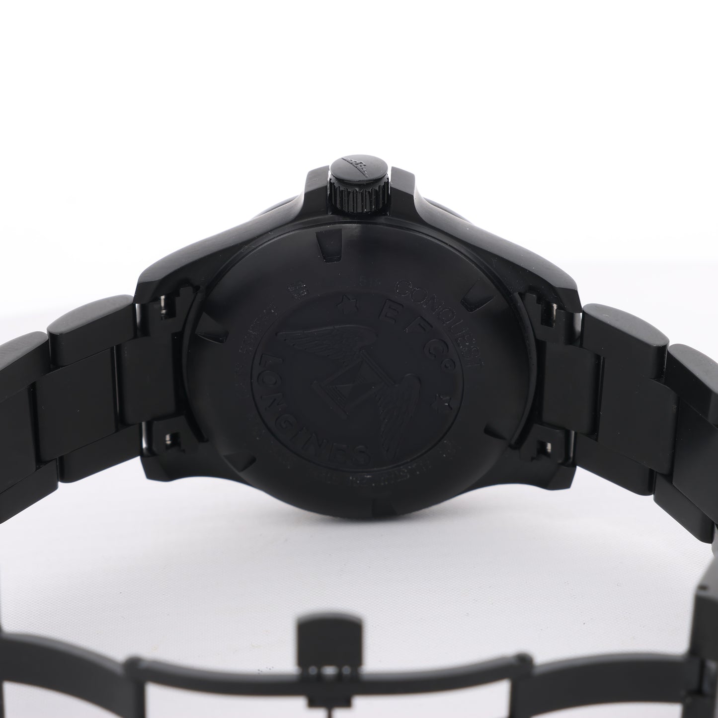 Montre Longines Conquest L3.716.2.96.6 46907518 SS QZ à cadran bleu