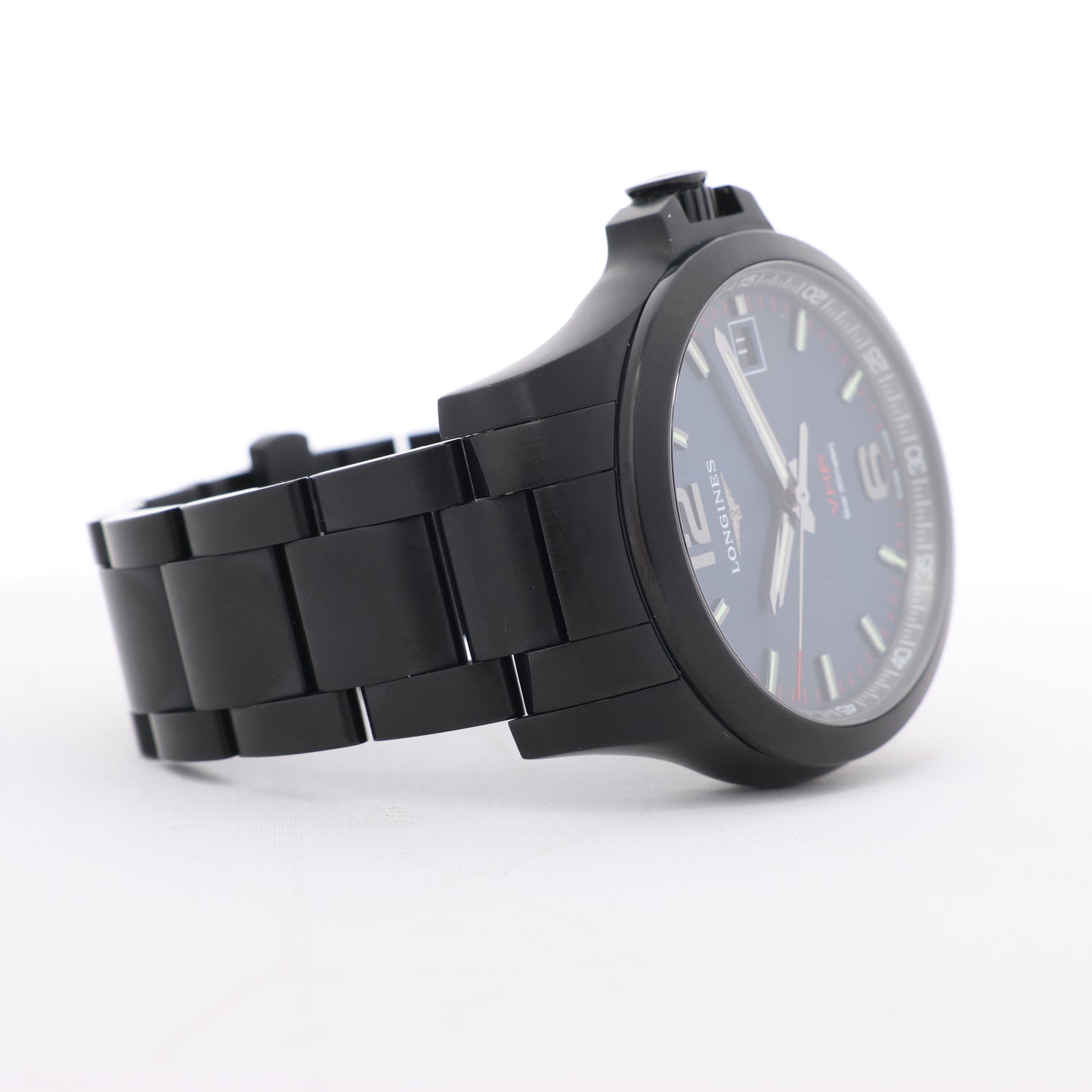 Montre Longines Conquest L3.716.2.96.6 46907518 SS QZ à cadran bleu